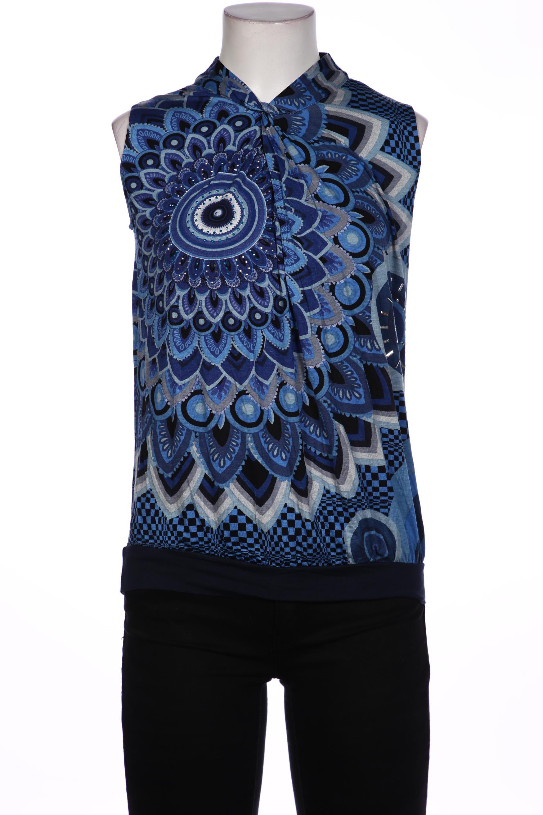 

Desigual Damen Bluse, marineblau