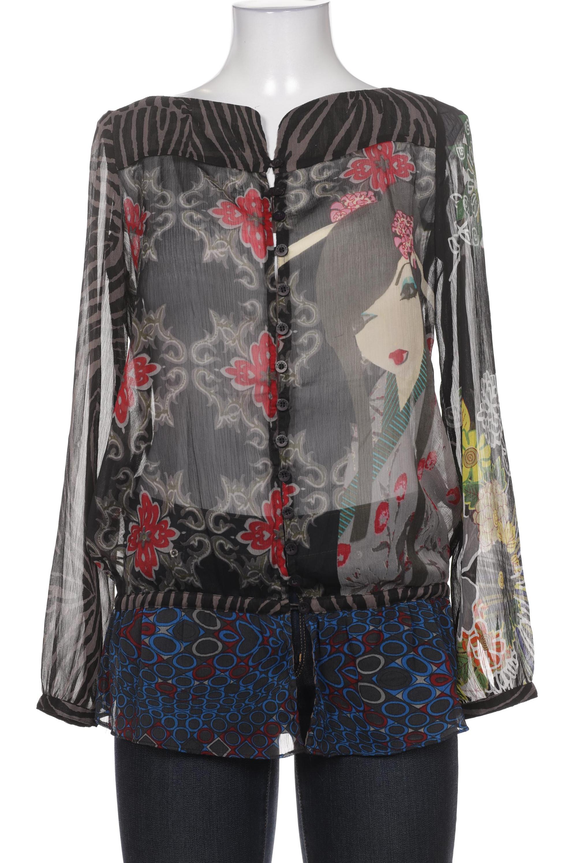 

Desigual Damen Bluse, schwarz, Gr. 38
