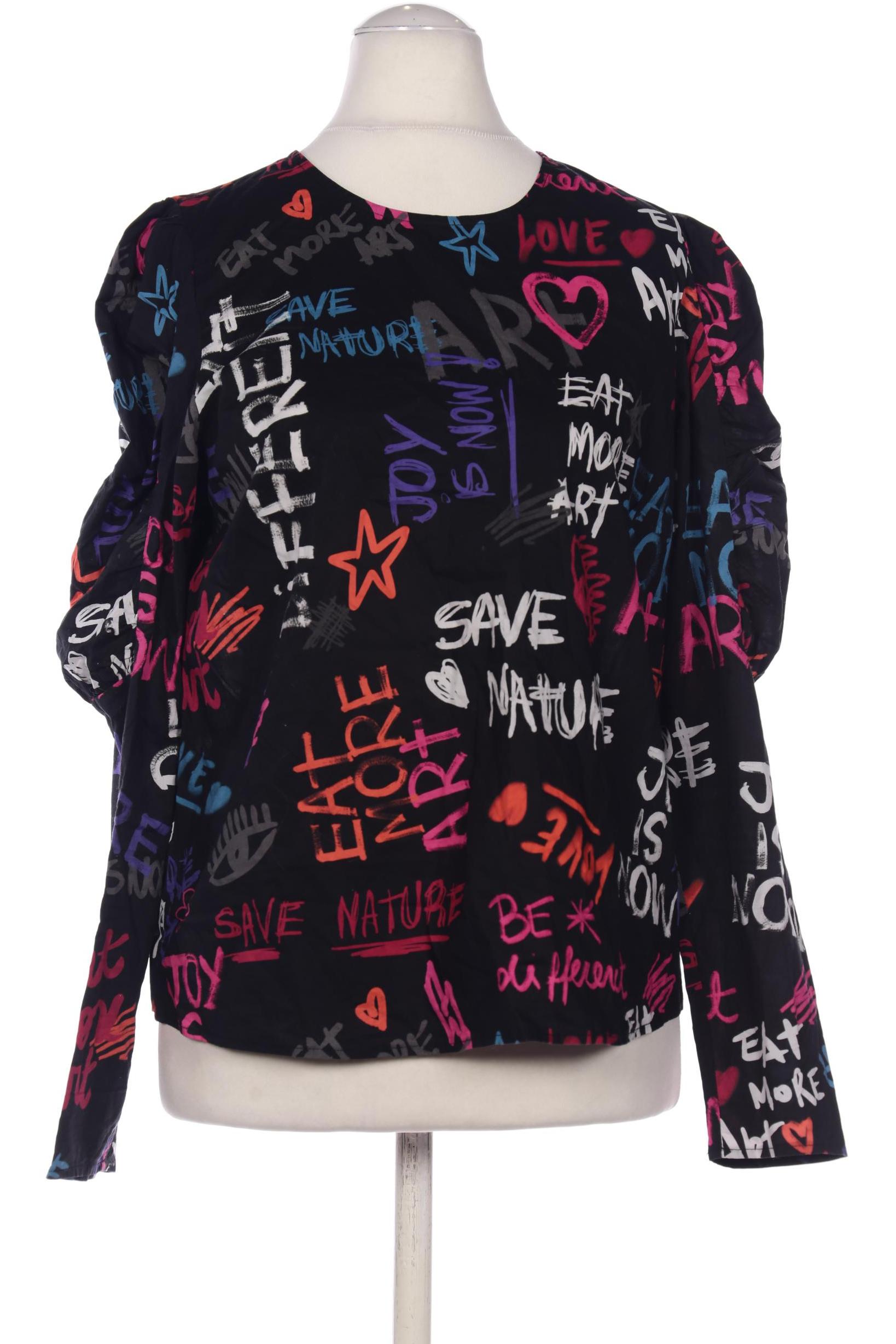 

Desigual Damen Bluse, schwarz, Gr. 42