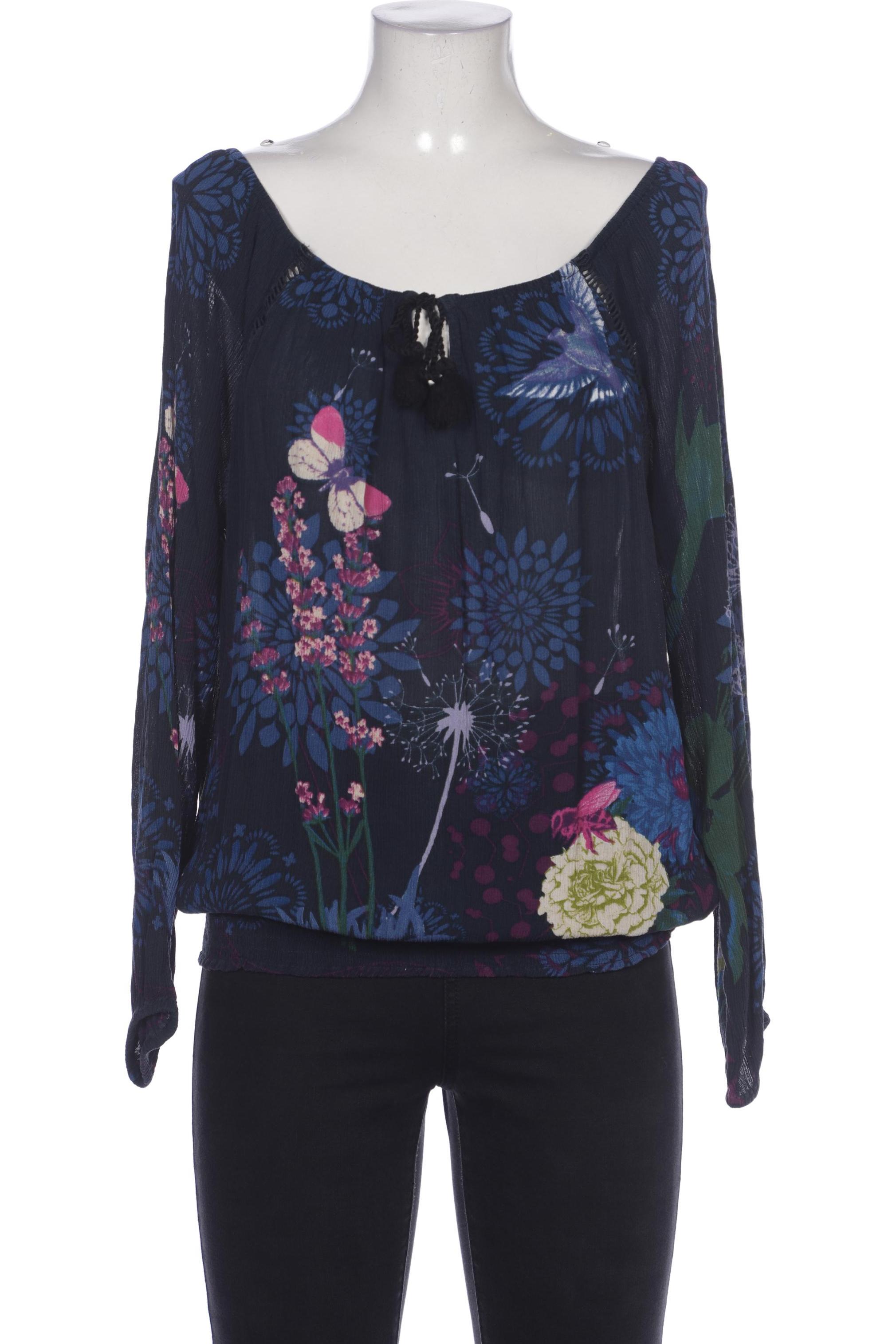 

Desigual Damen Bluse, marineblau, Gr. 38