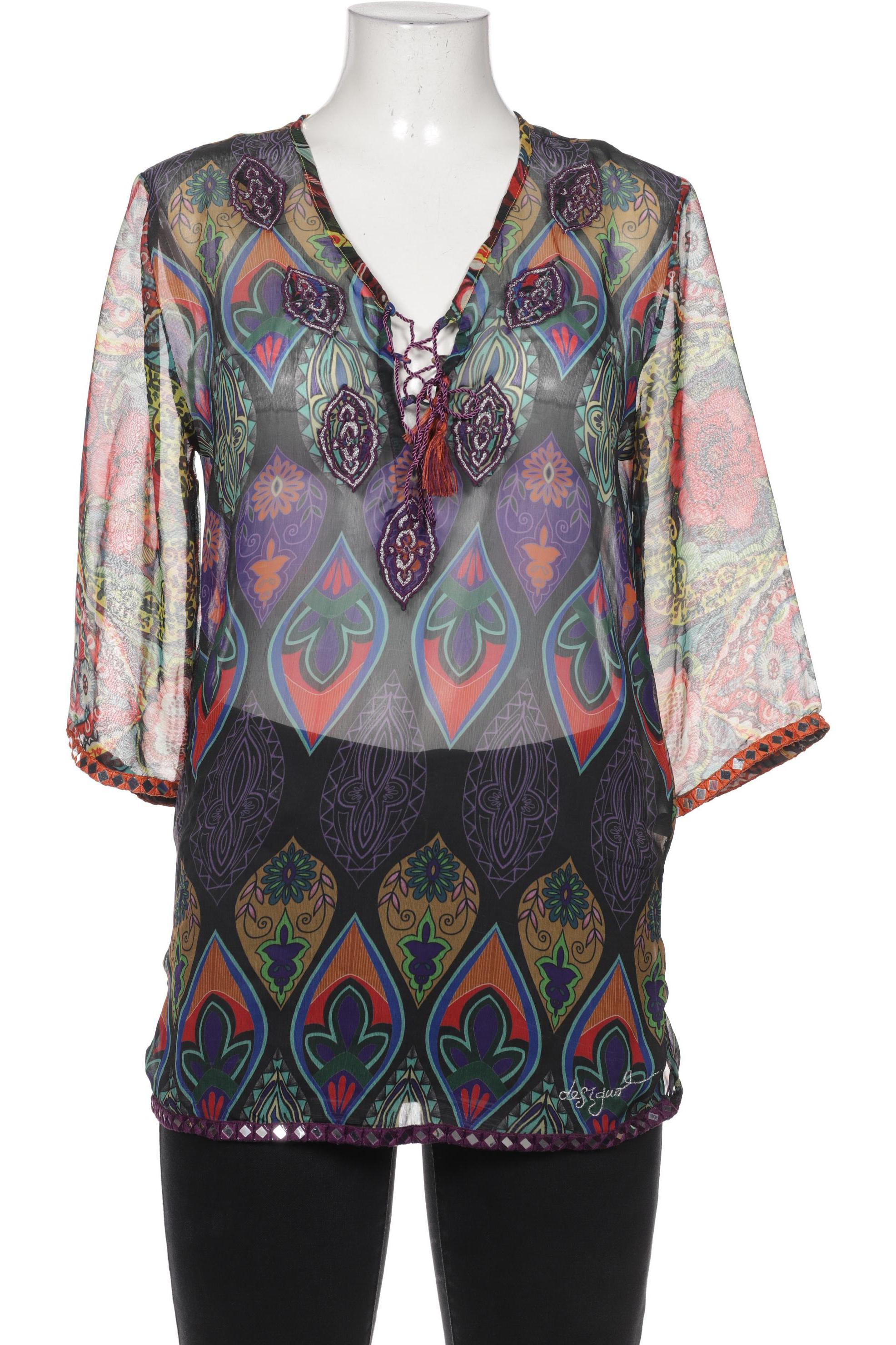 

Desigual Damen Bluse, mehrfarbig, Gr. 38