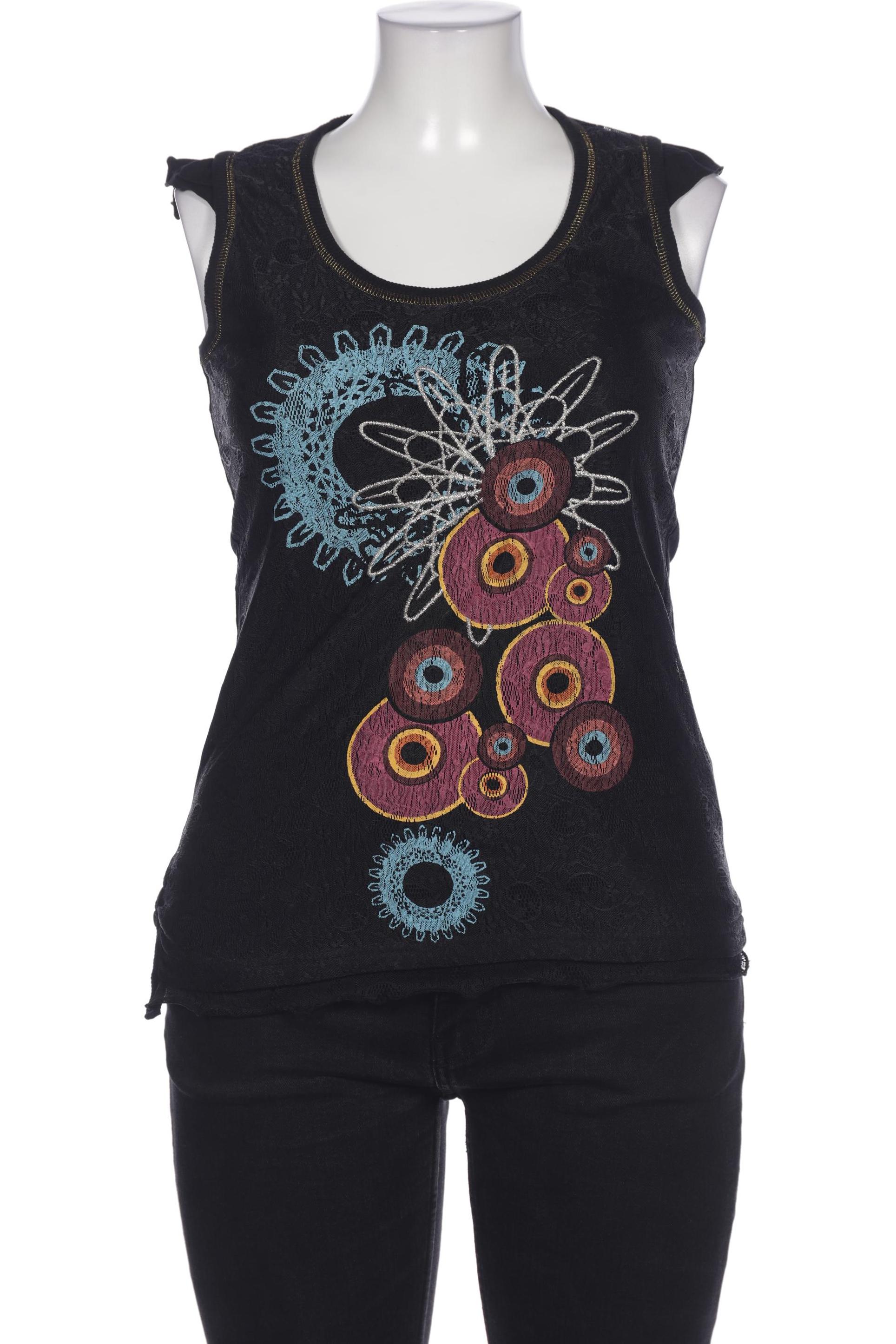 

Desigual Damen Bluse, schwarz, Gr. 44