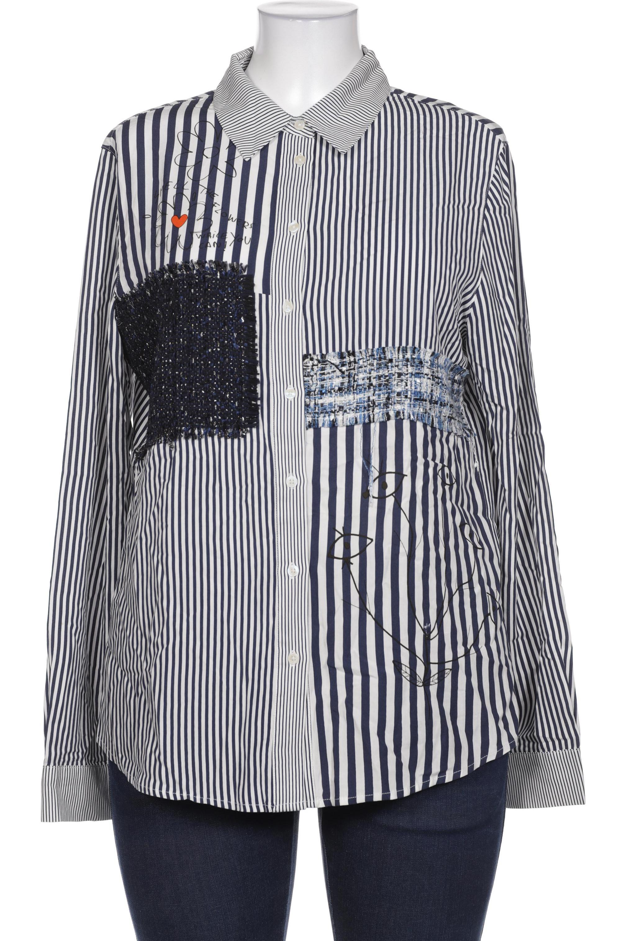 

Desigual Damen Bluse, marineblau