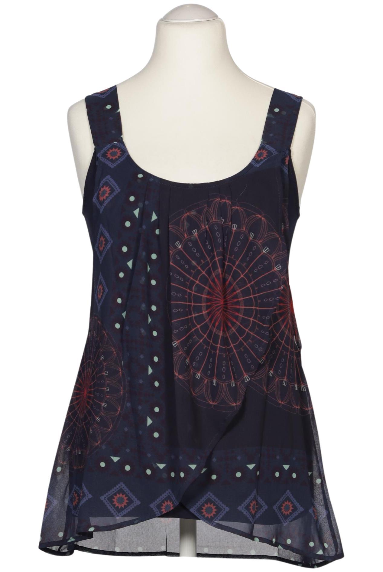 

Desigual Damen Bluse, marineblau, Gr. 38