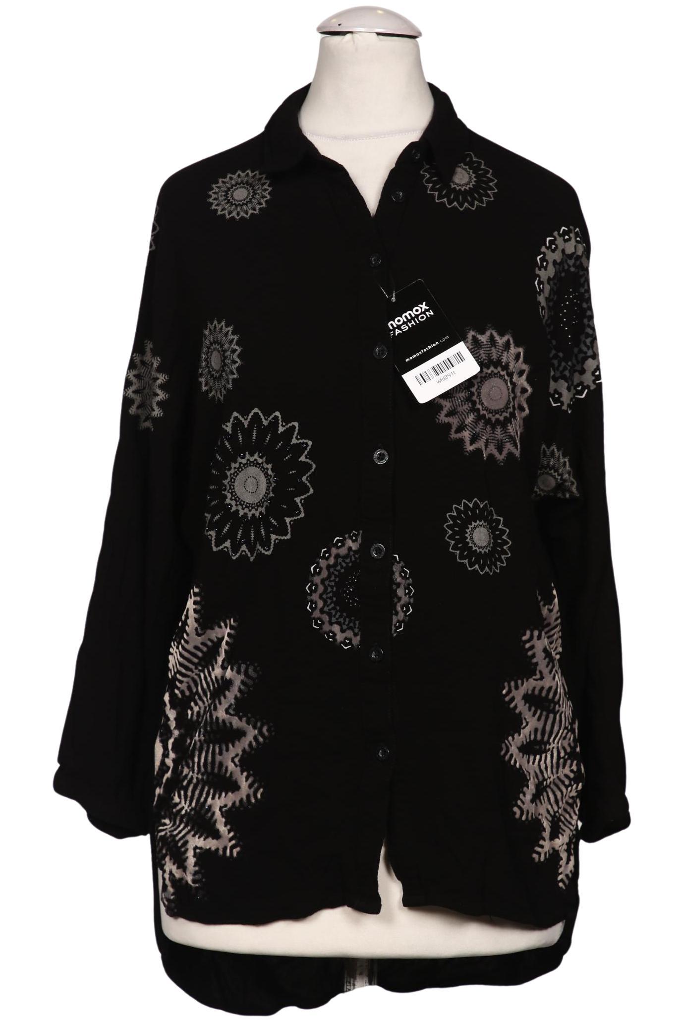 

Desigual Damen Bluse, schwarz, Gr. 34
