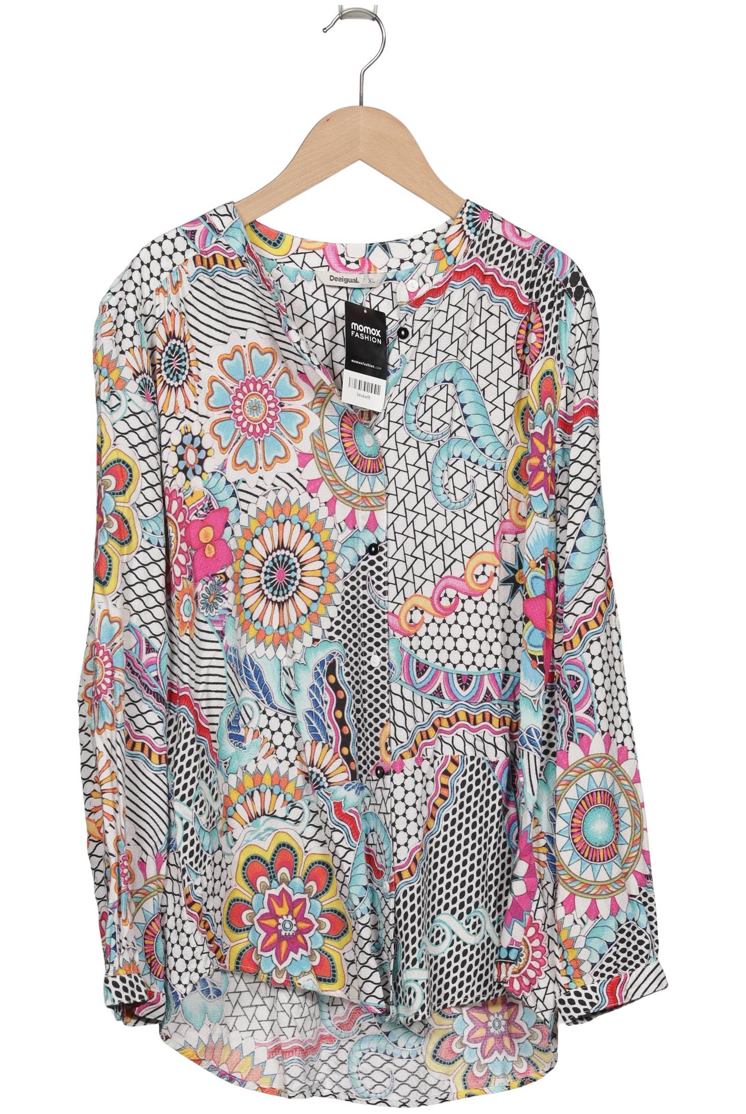 

Desigual Damen Bluse, mehrfarbig, Gr. 44
