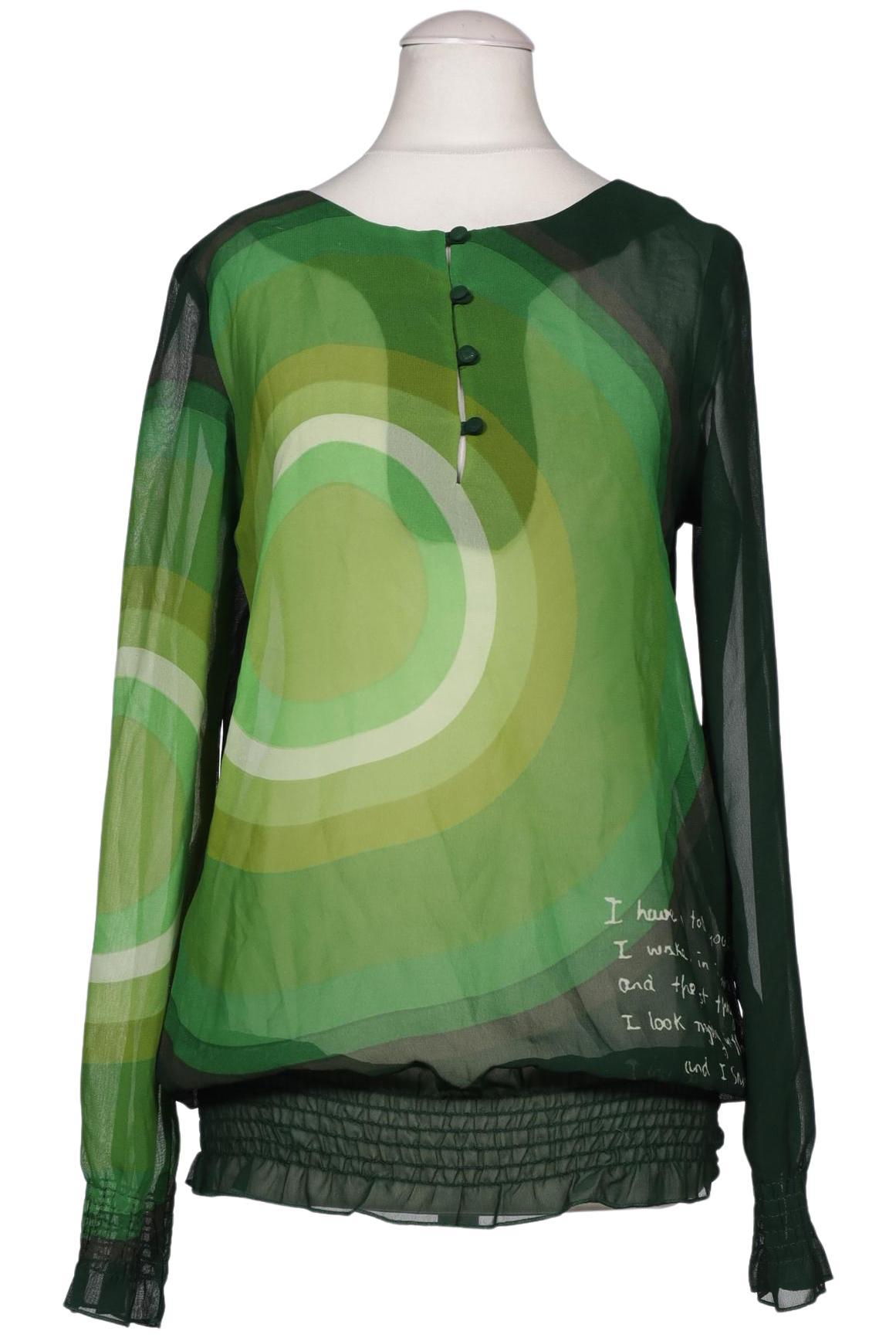 

Desigual Damen Bluse, grün, Gr. 34