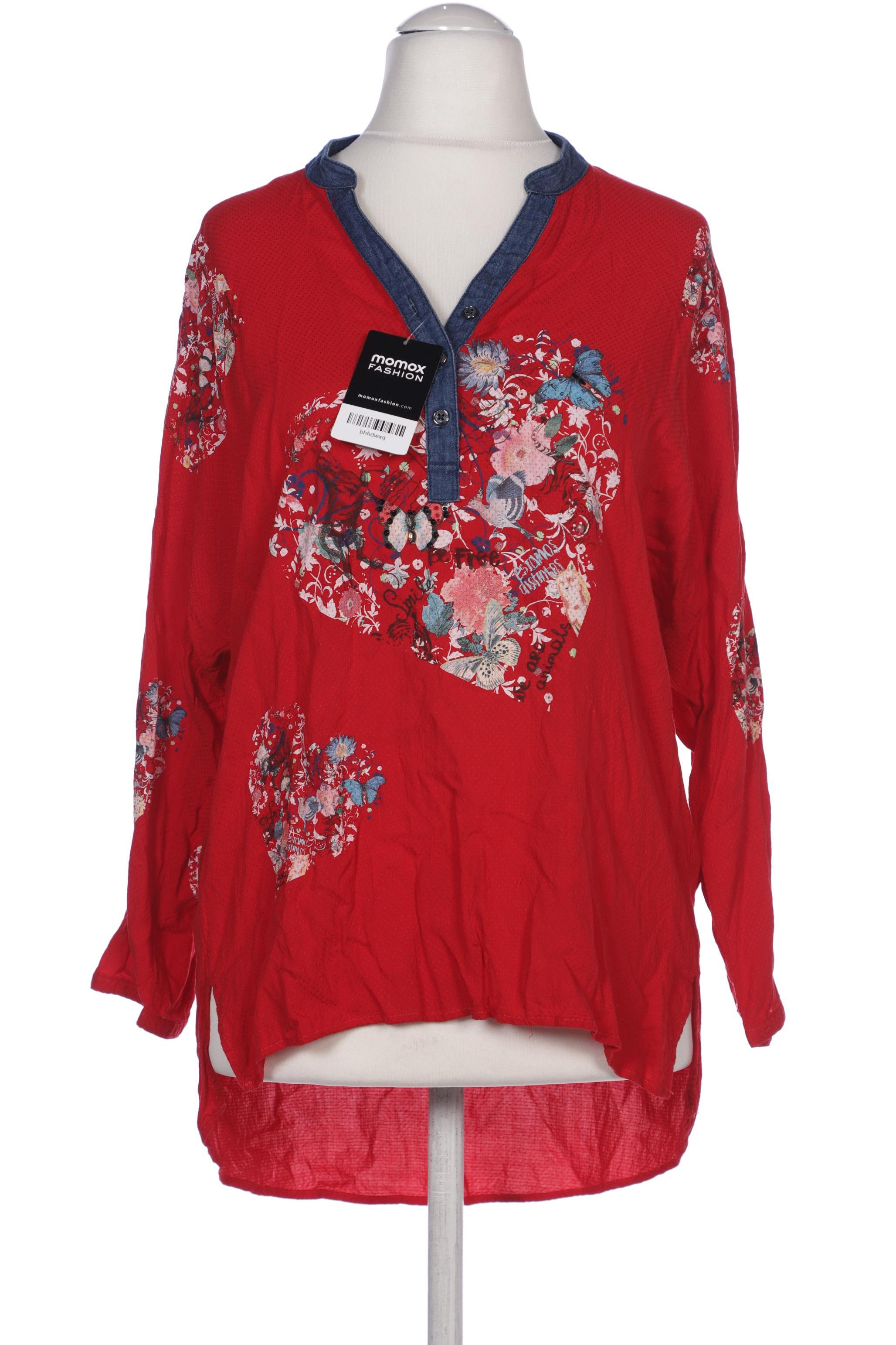 

Desigual Damen Bluse, rot, Gr. 42