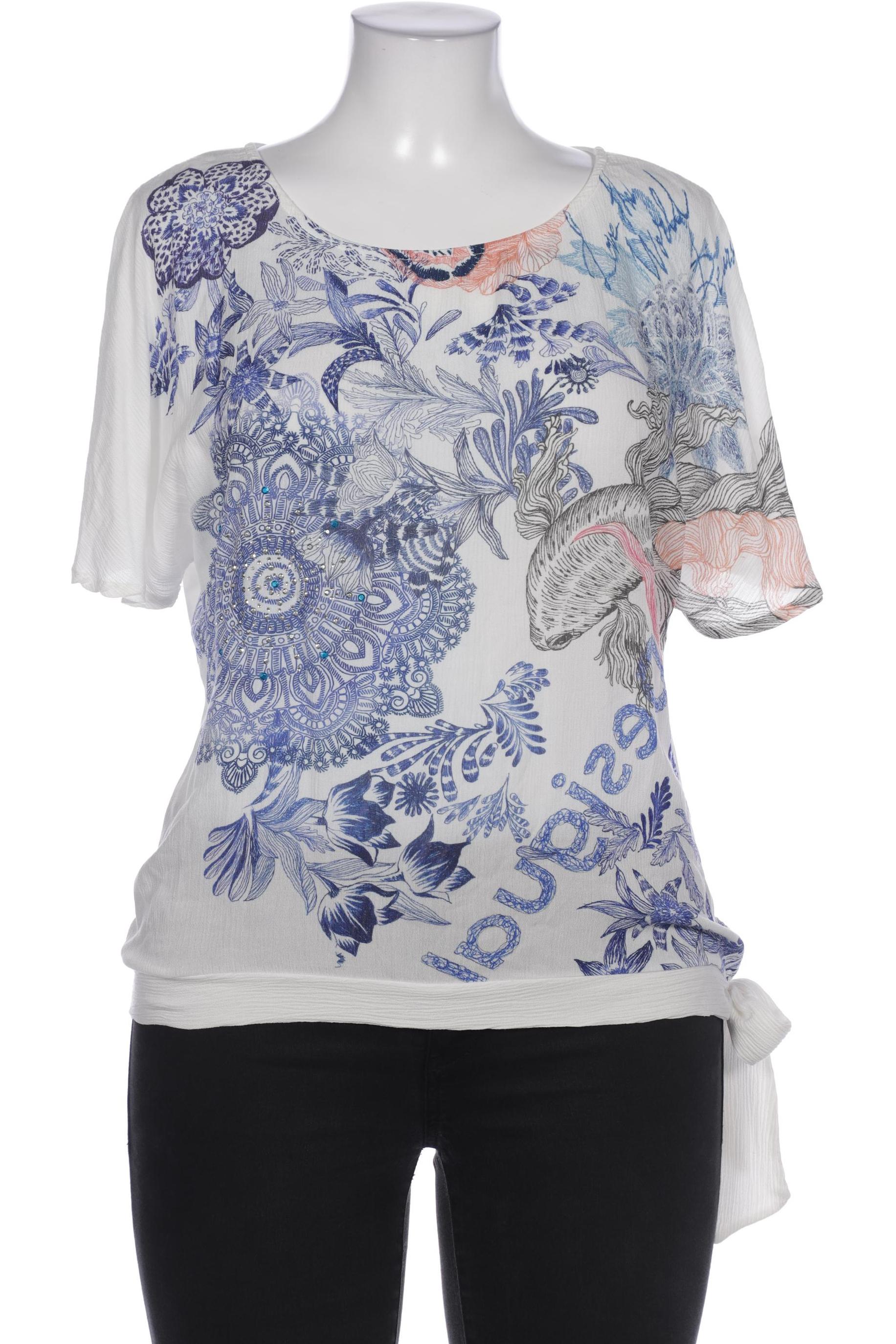 

Desigual Damen Bluse, weiß, Gr. 44