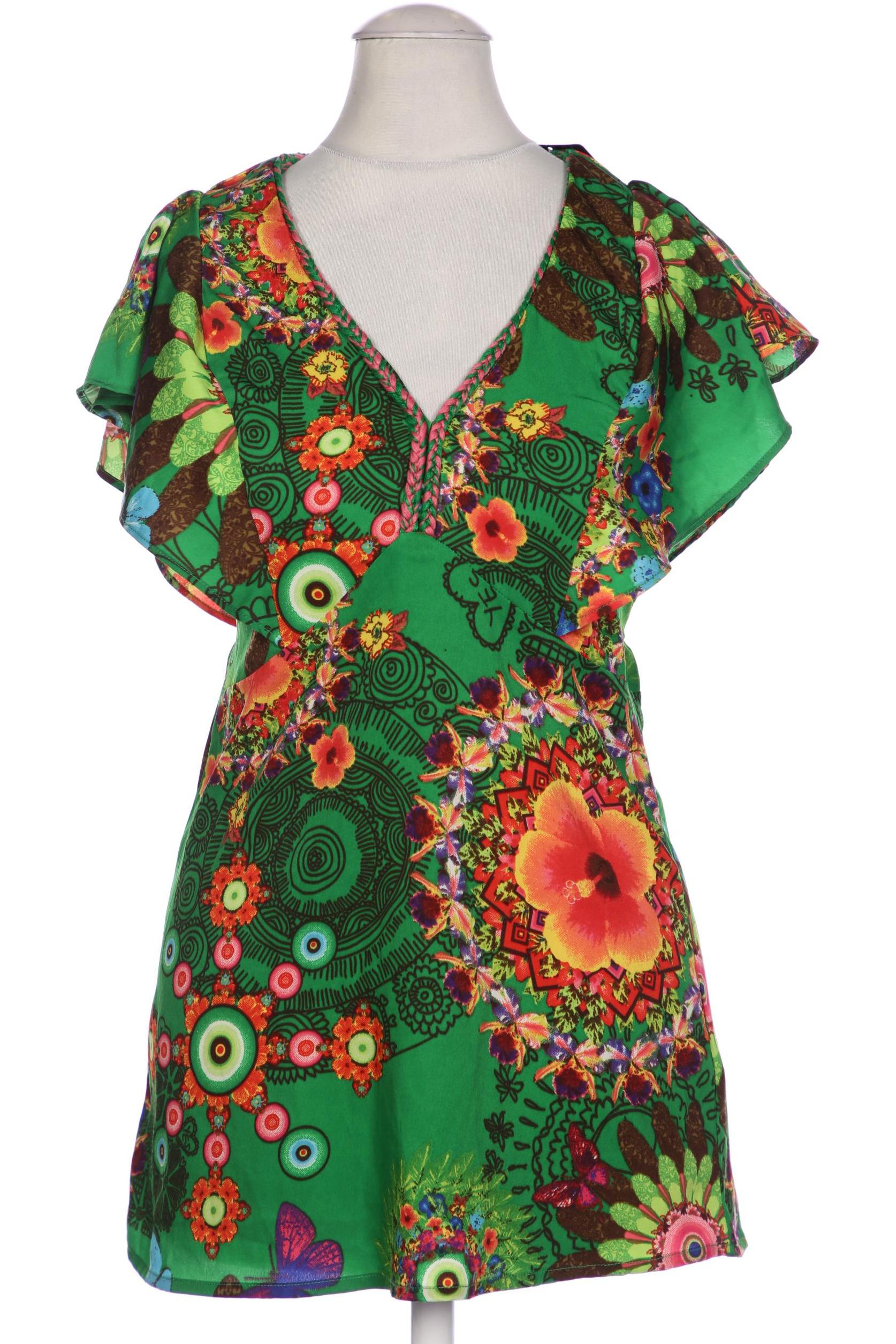 

Desigual Damen Bluse, grün, Gr. 36