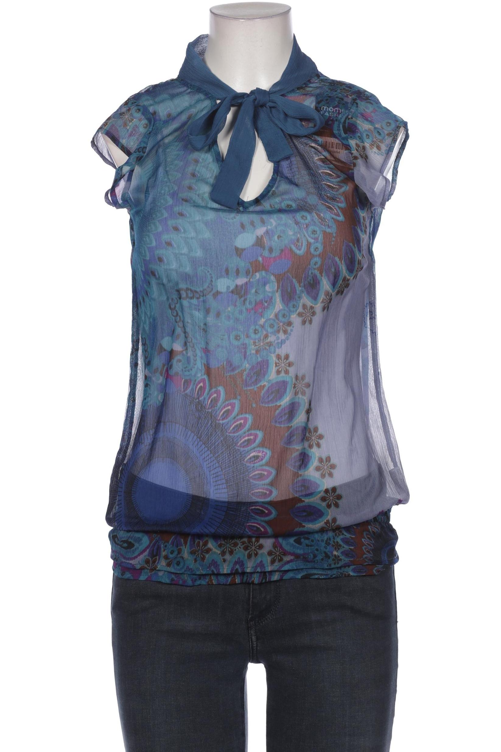 

Desigual Damen Bluse, blau, Gr. 34