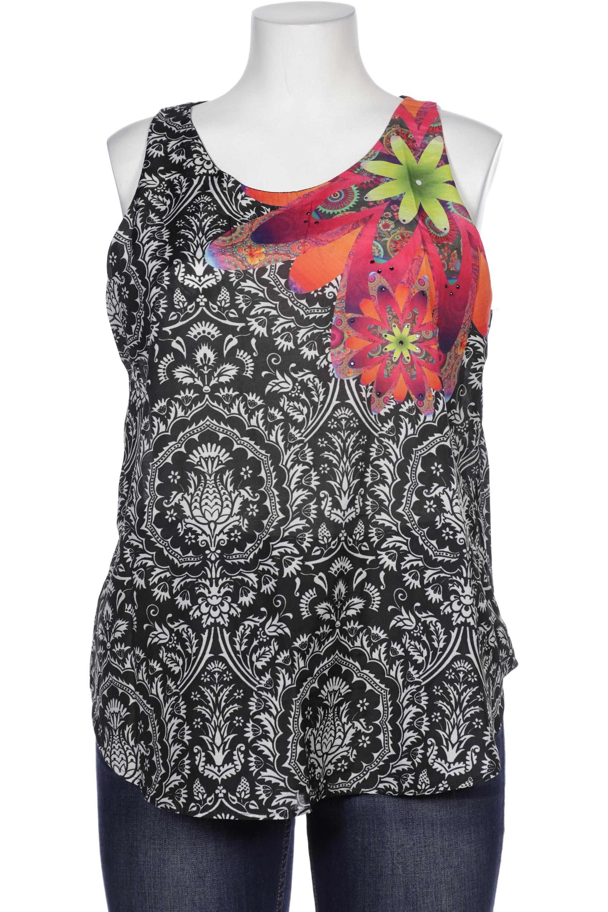 

Desigual Damen Bluse, schwarz, Gr. 46