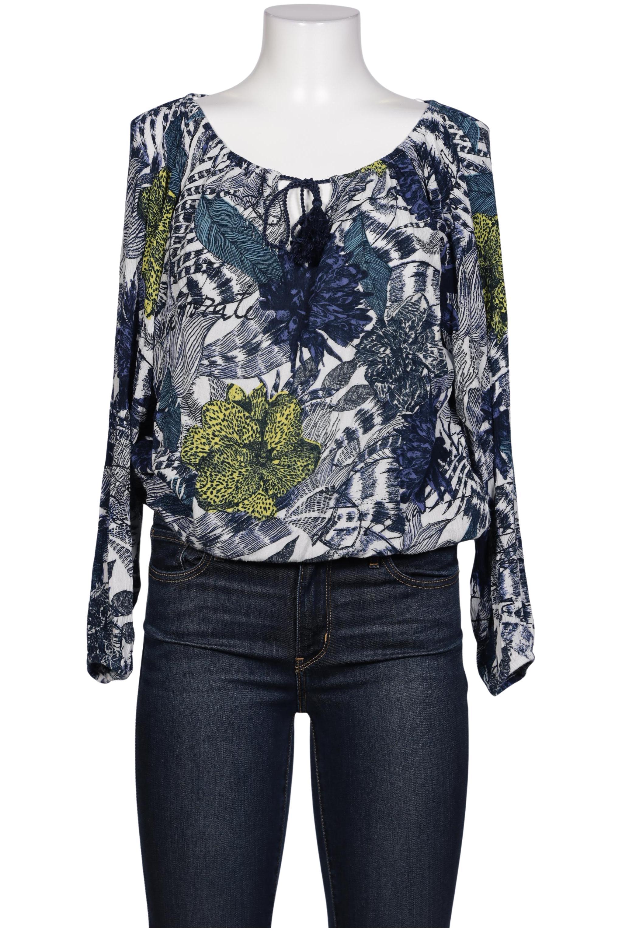

Desigual Damen Bluse, blau, Gr. 42