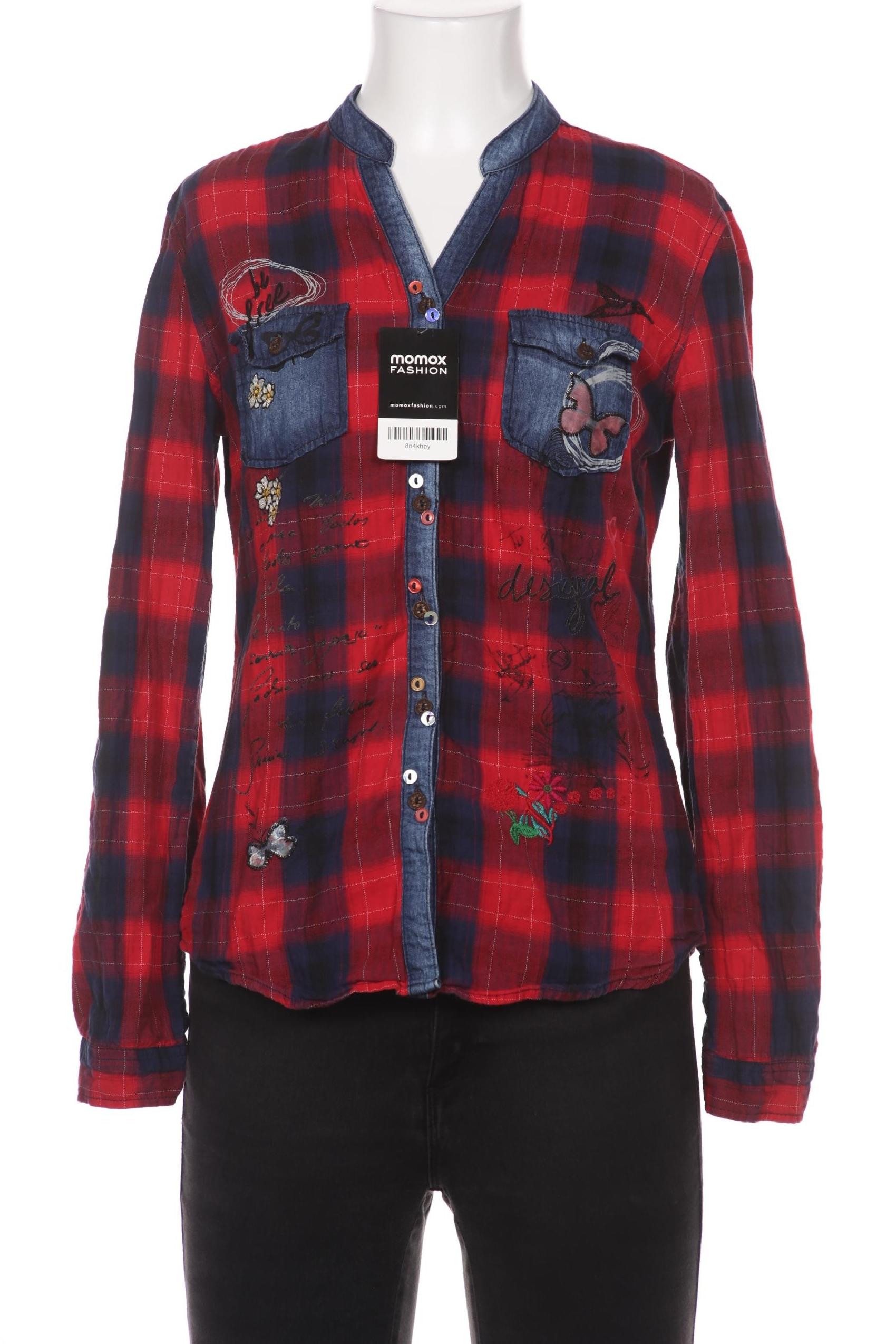 

Desigual Damen Bluse, bordeaux, Gr. 36