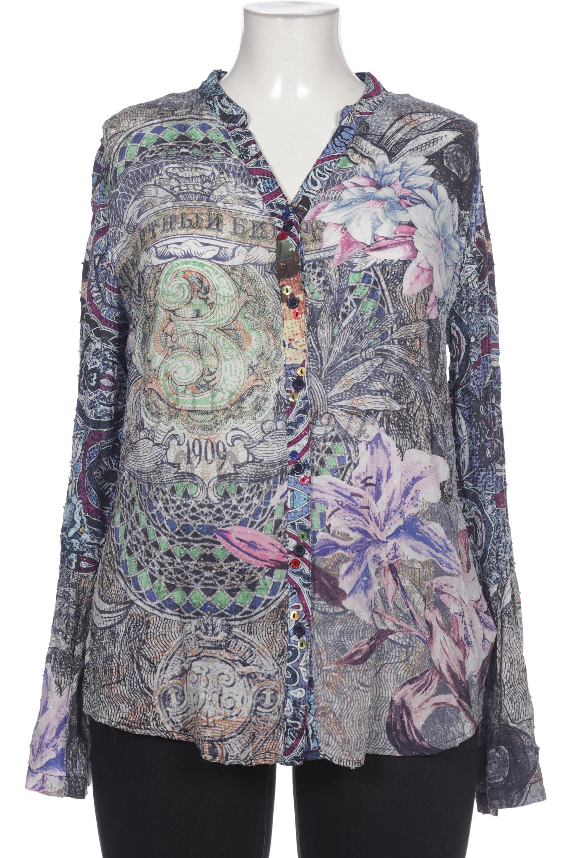 

Desigual Damen Bluse, blau, Gr. 46