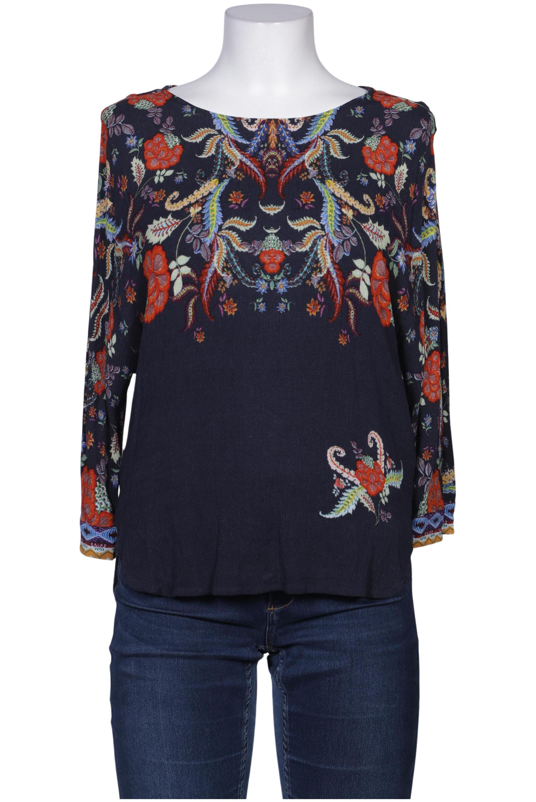 

Desigual Damen Bluse, marineblau, Gr. 42