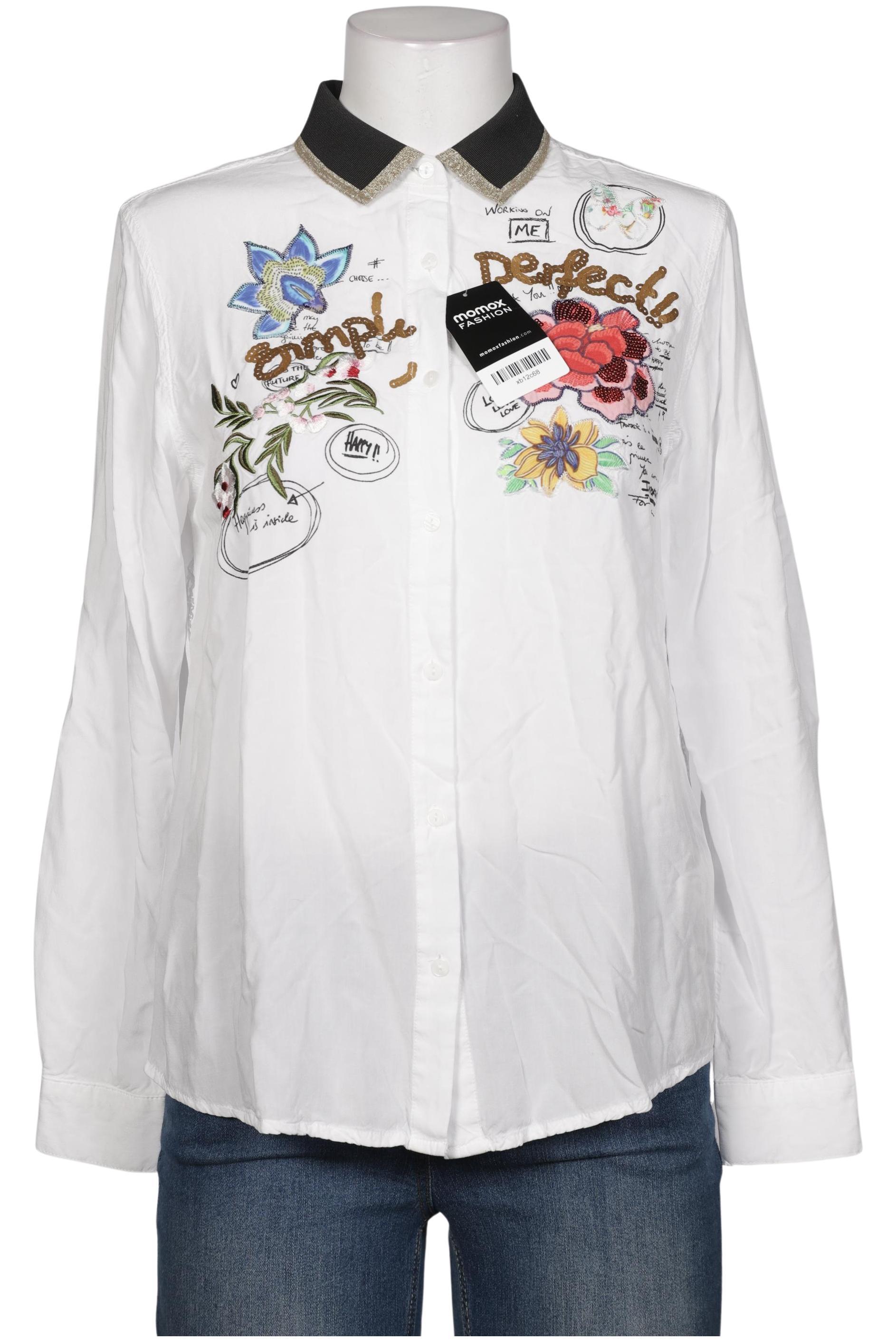 

Desigual Damen Bluse, weiß, Gr. 38