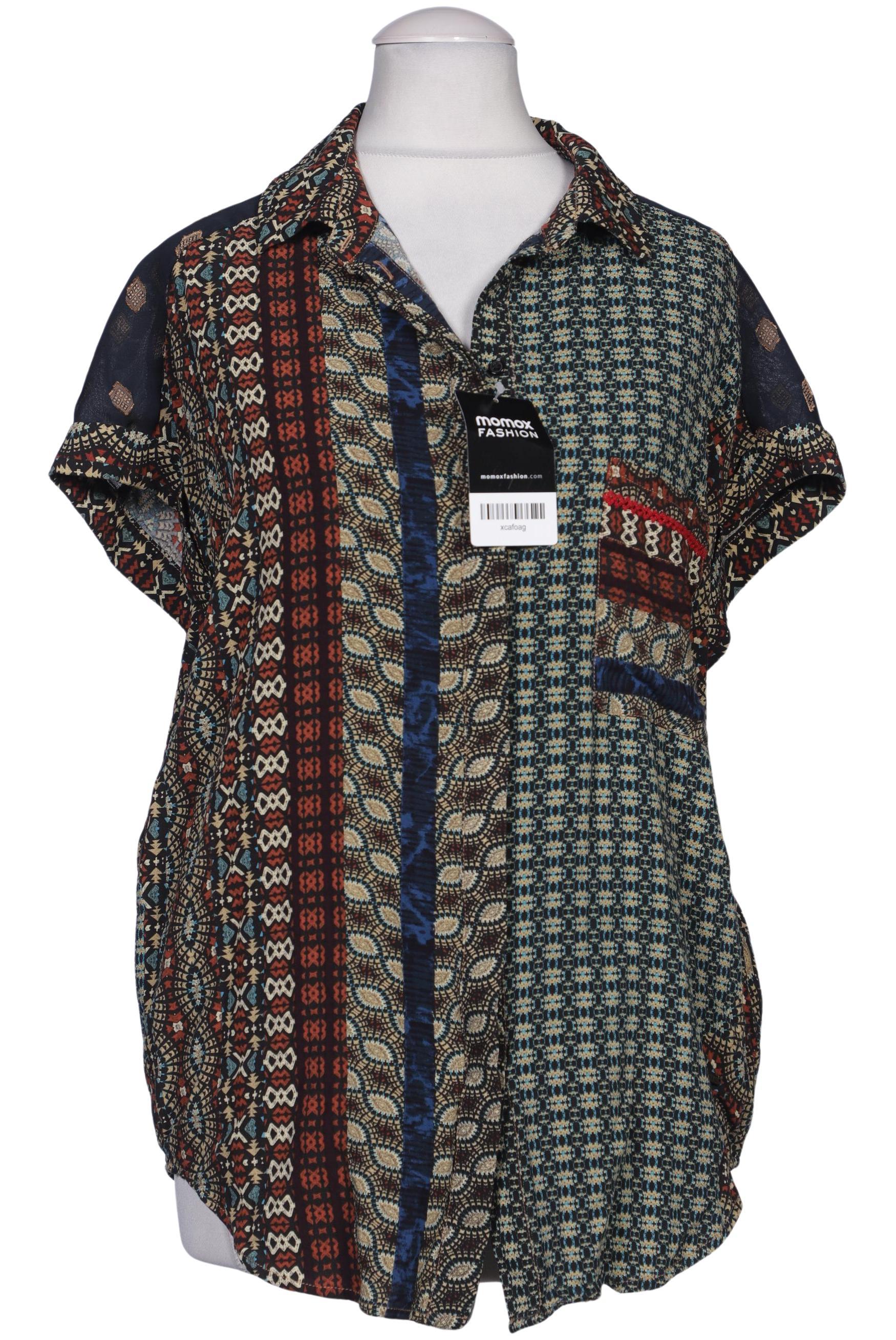 

Desigual Damen Bluse, marineblau, Gr. 36