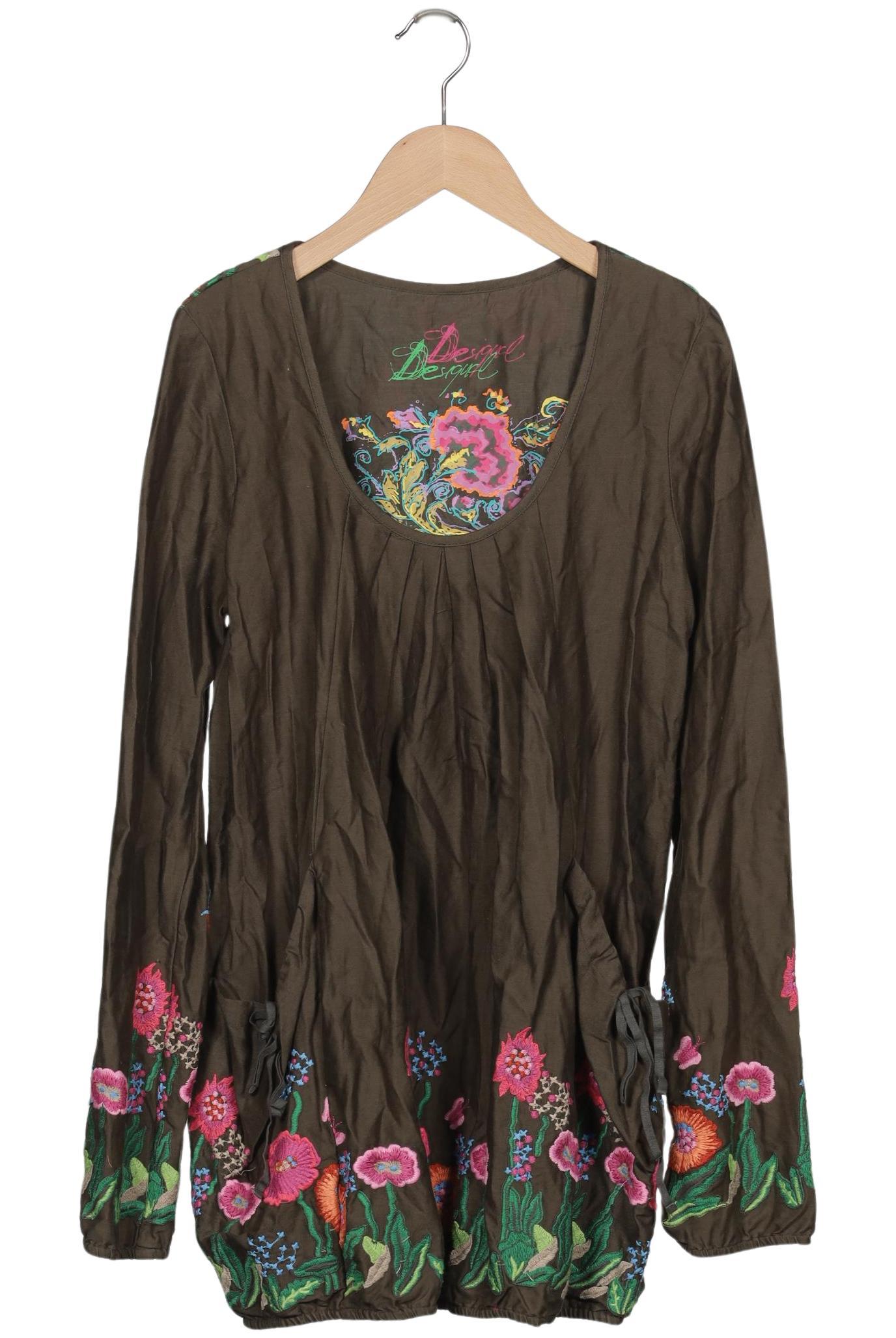 

Desigual Damen Bluse, grün, Gr. 42