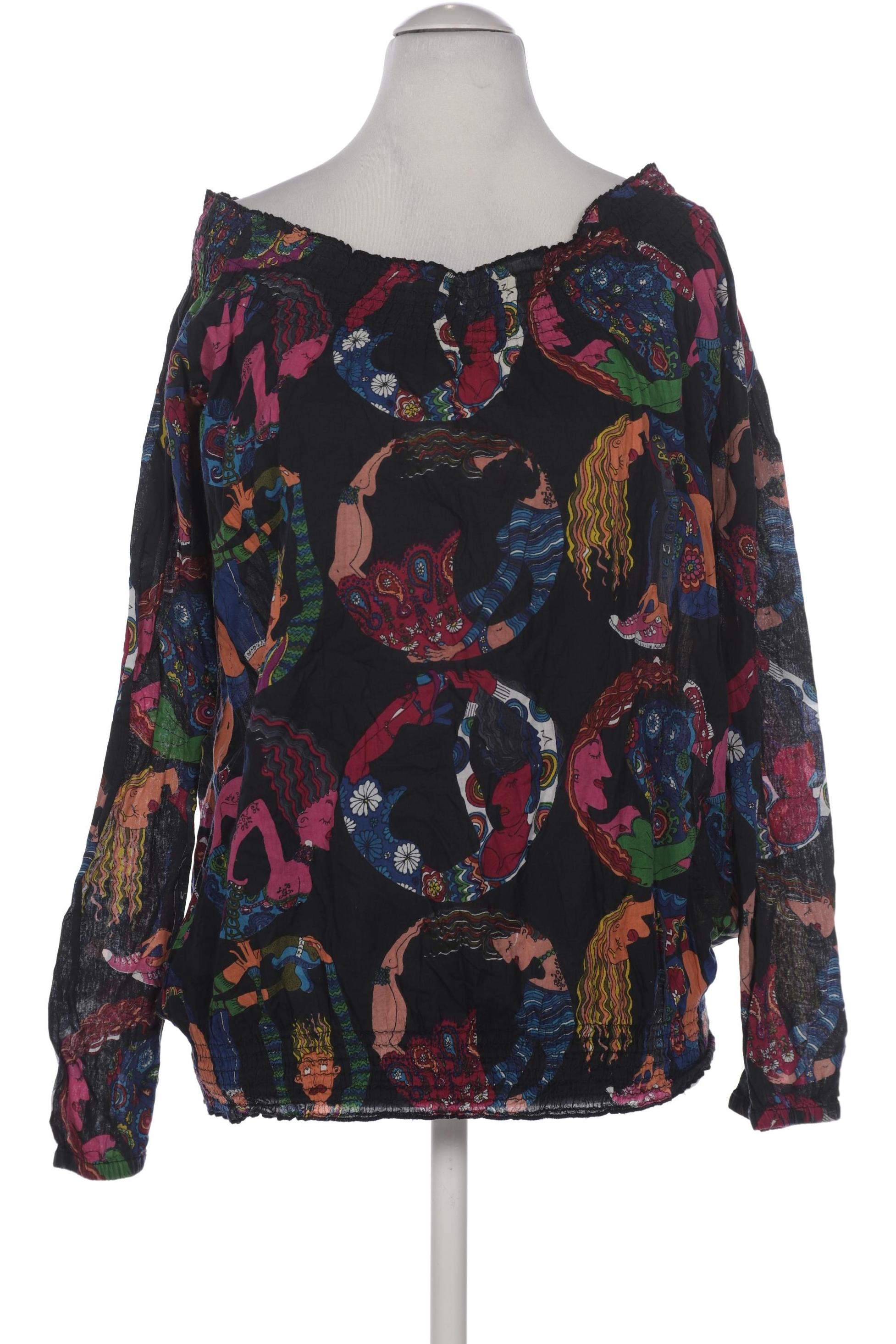 

Desigual Damen Bluse, schwarz, Gr. 38