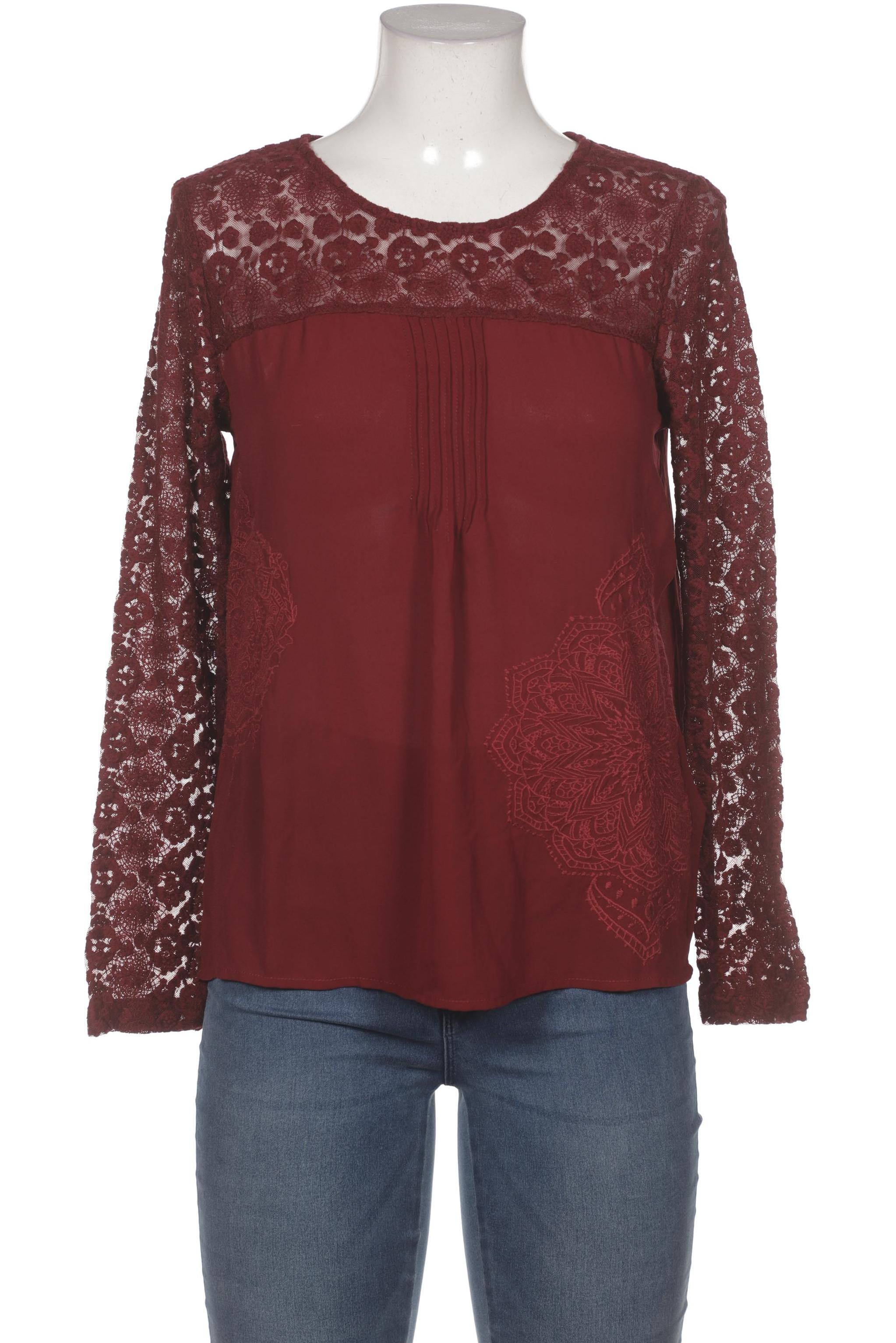 

Desigual Damen Bluse, bordeaux, Gr. 38