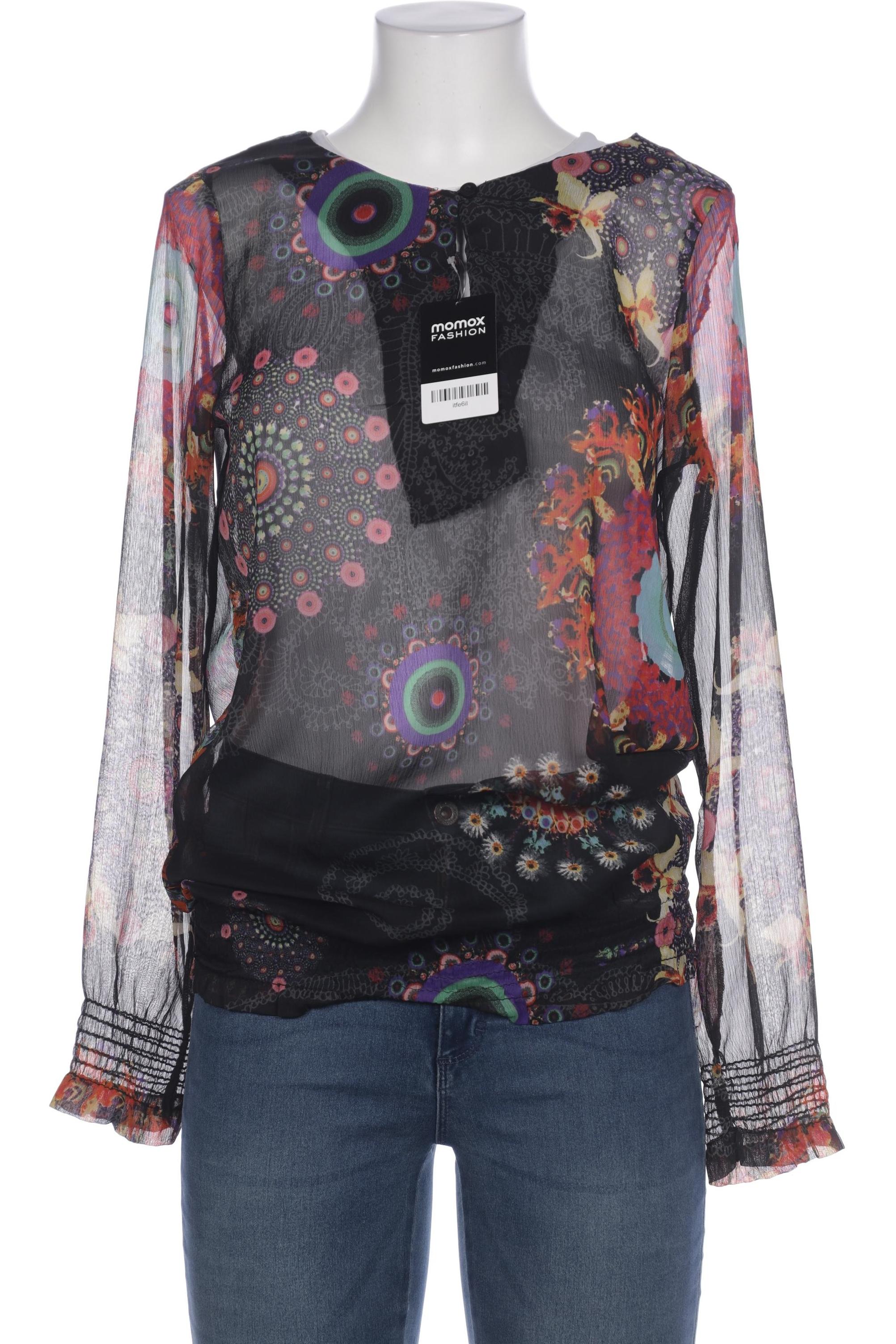 

Desigual Damen Bluse, schwarz, Gr. 42