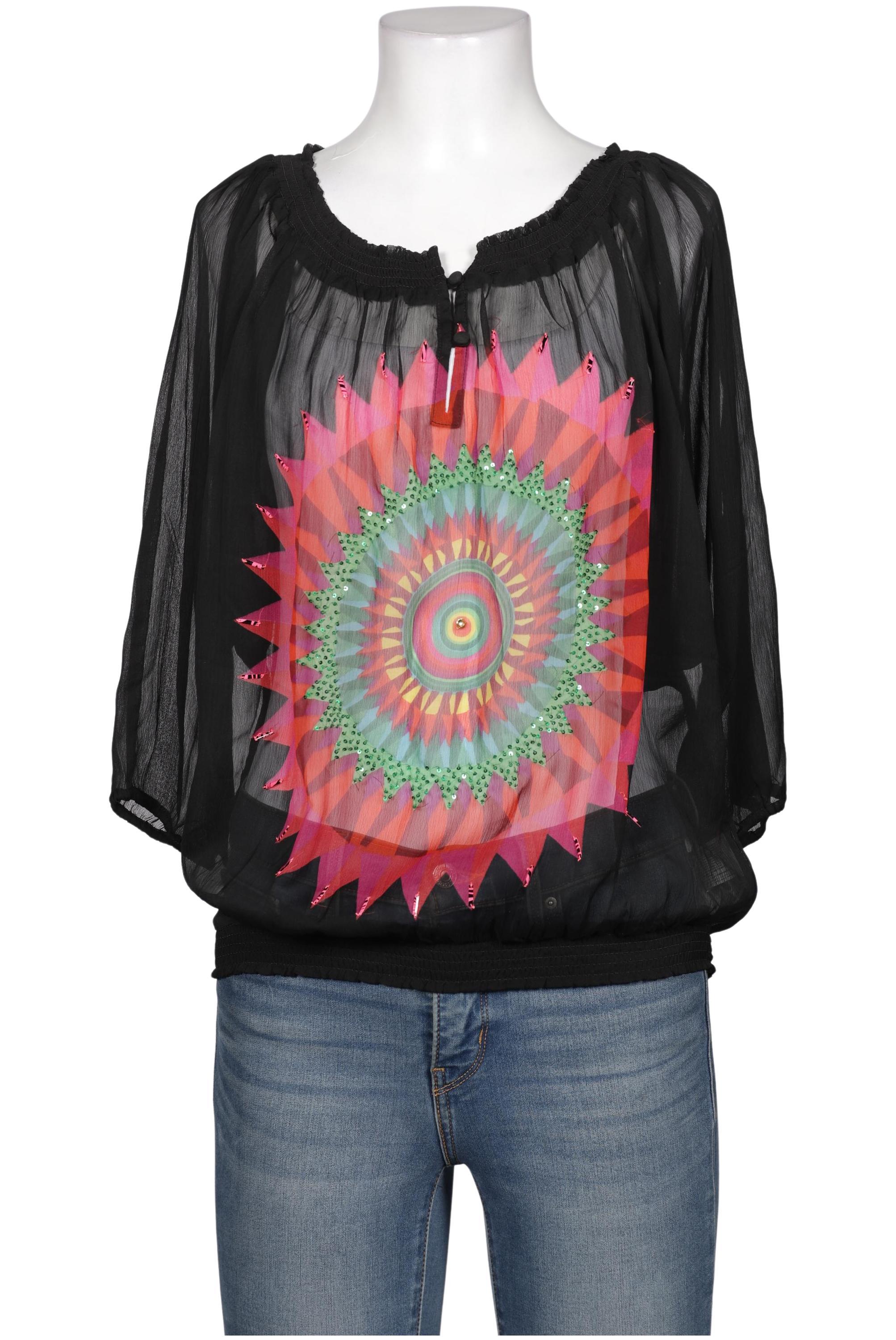 

Desigual Damen Bluse, schwarz, Gr. 36
