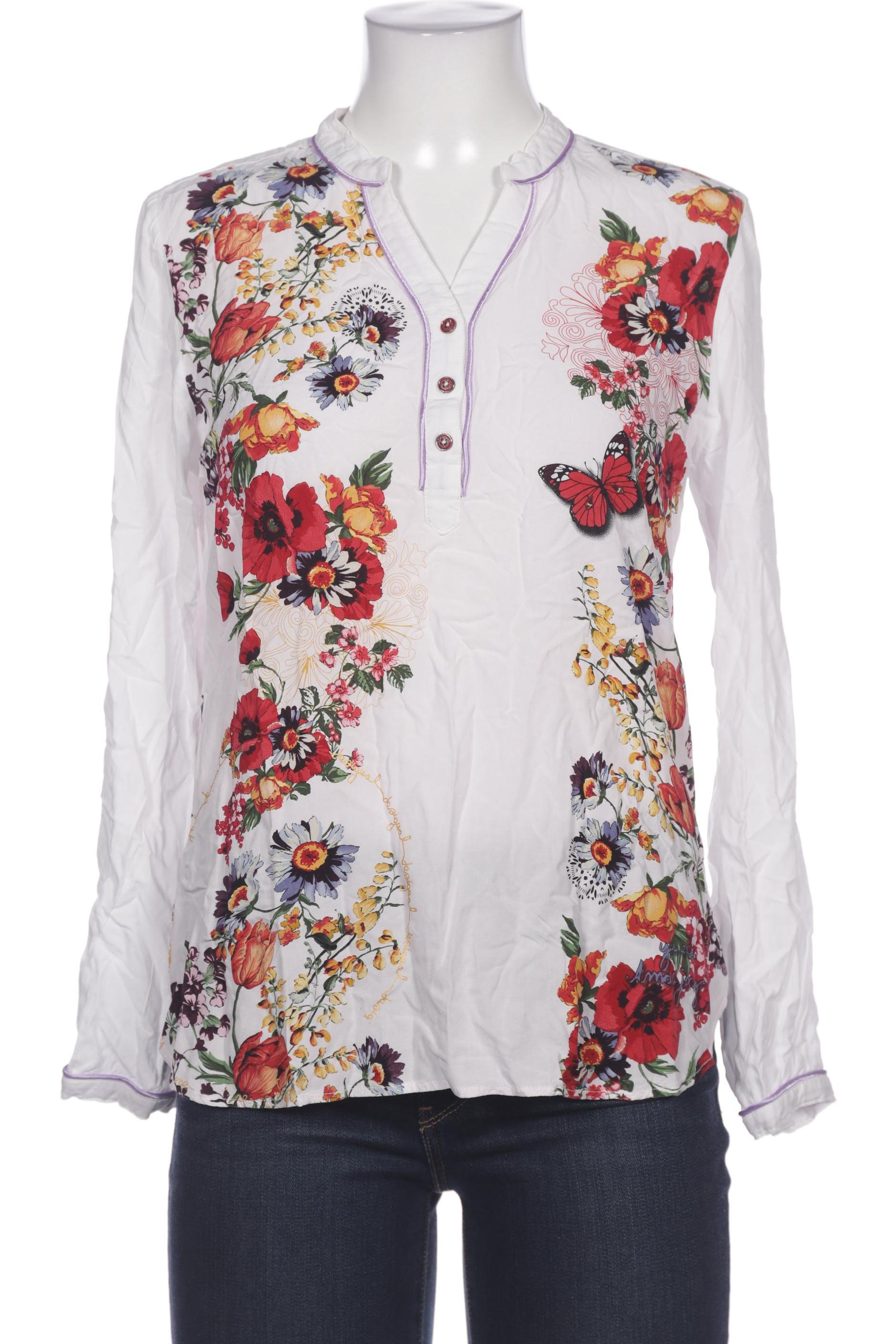 

Desigual Damen Bluse, weiß, Gr. 38