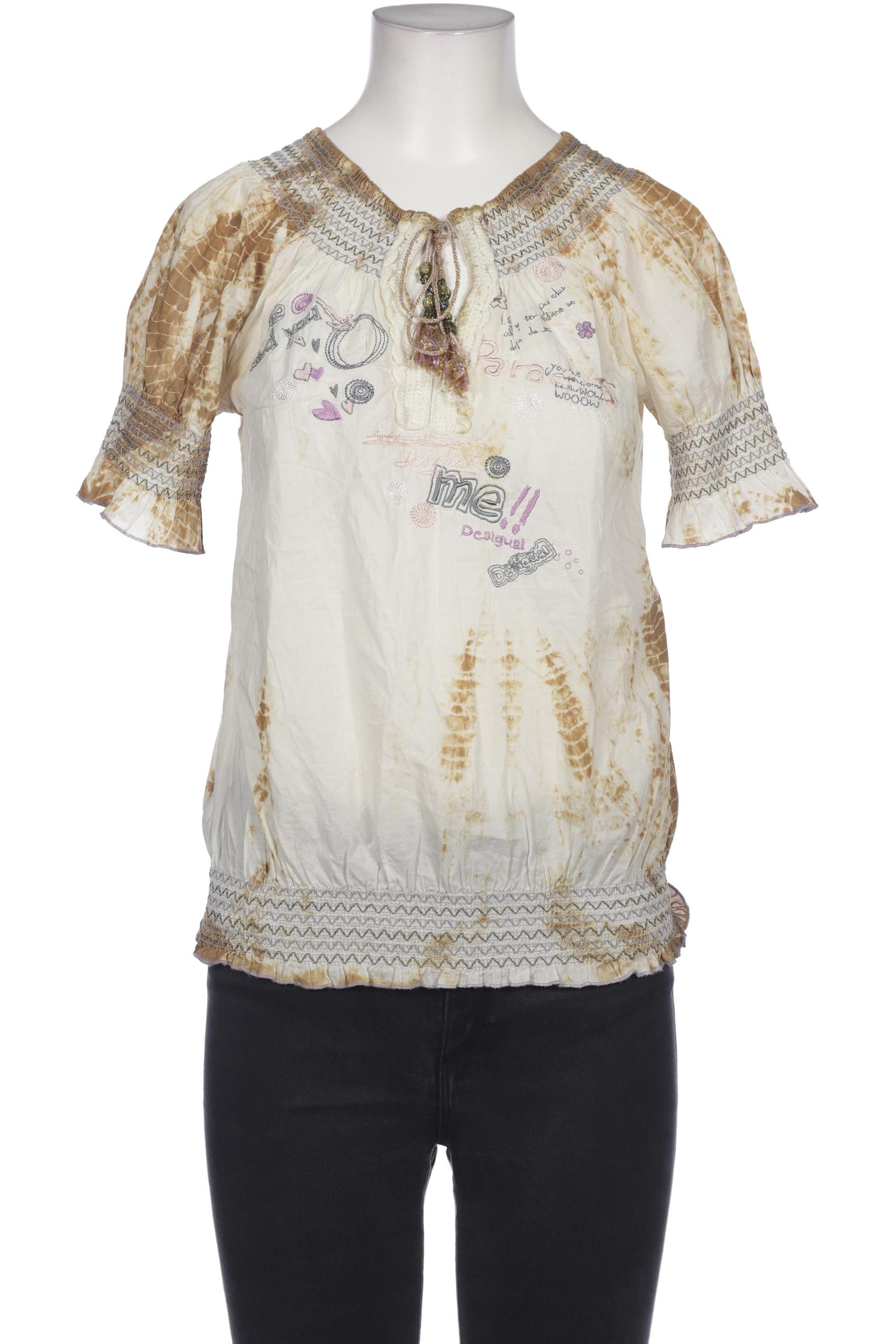 

Desigual Damen Bluse, cremeweiß, Gr. 36