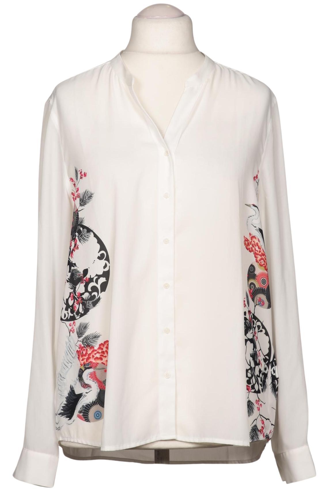 

Desigual Damen Bluse, weiß, Gr. 46