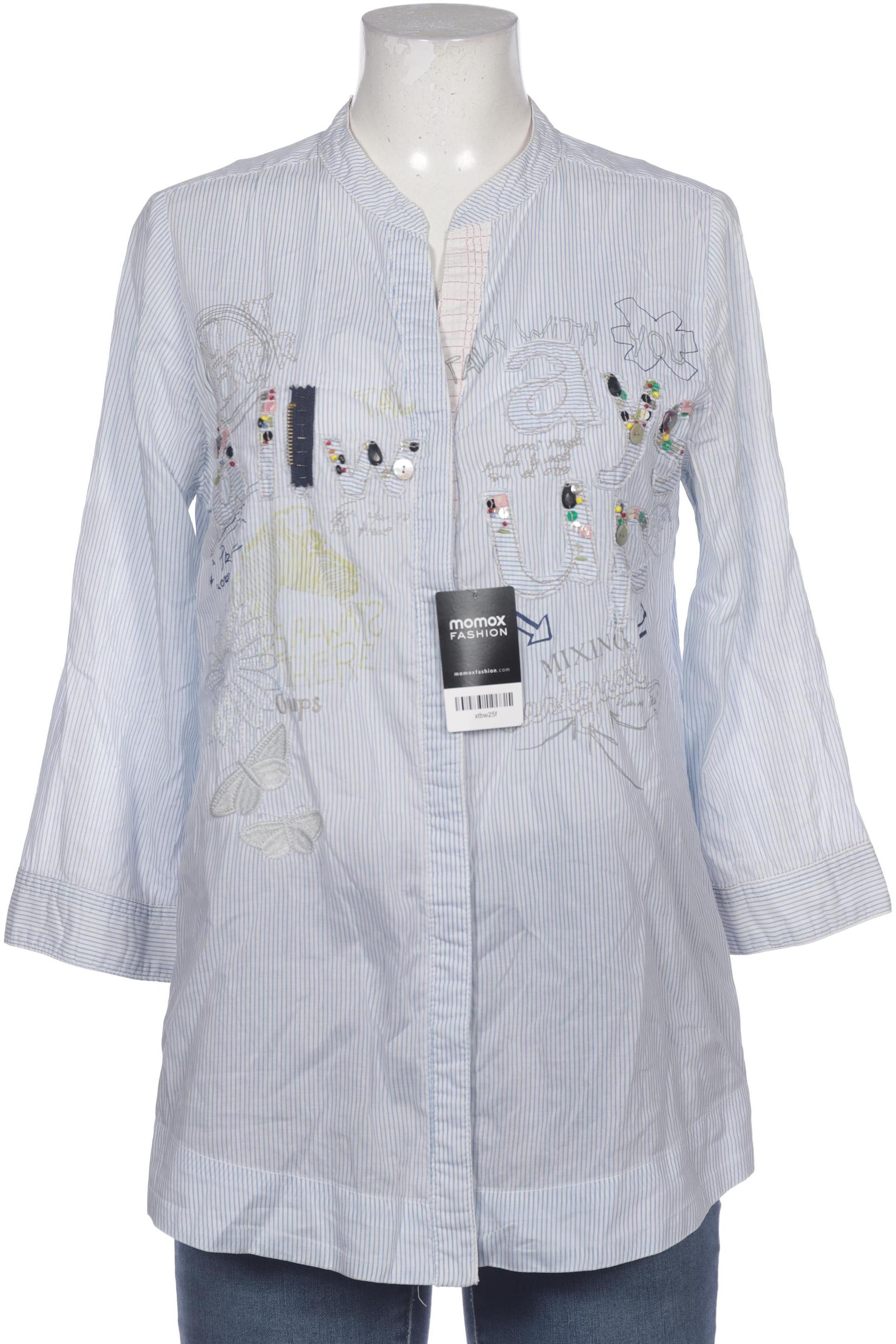

Desigual Damen Bluse, hellblau, Gr. 42