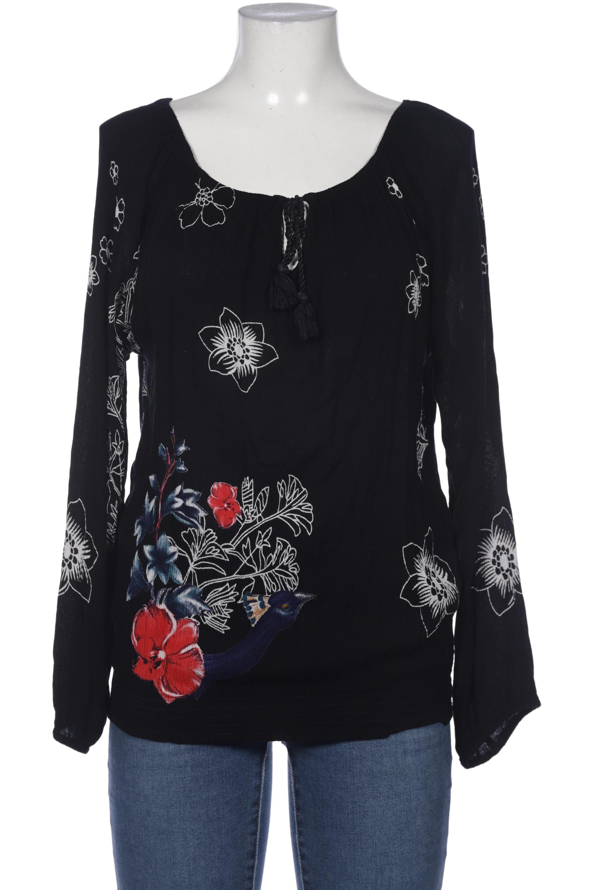 

Desigual Damen Bluse, schwarz