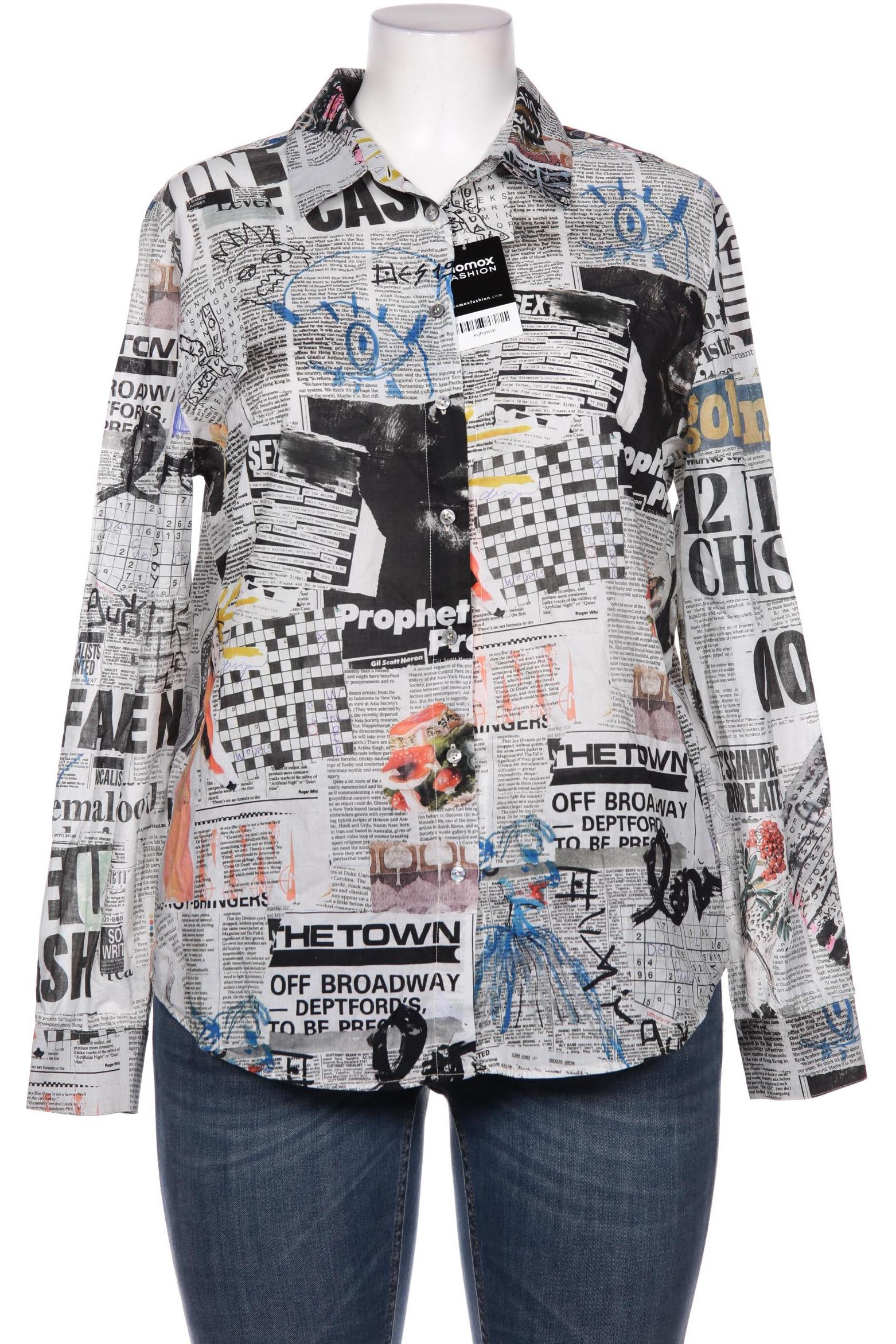 

Desigual Damen Bluse, grau, Gr. 44