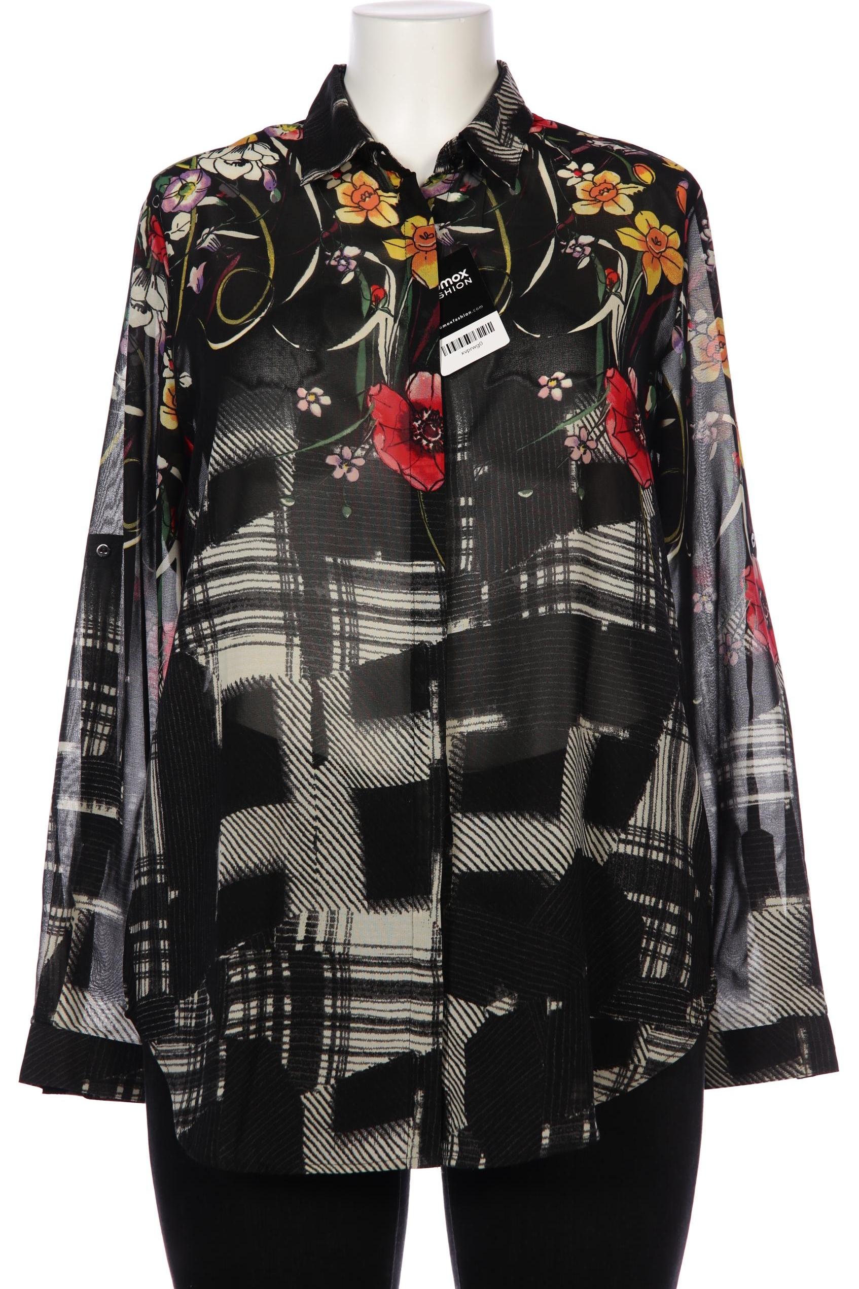 

Desigual Damen Bluse, schwarz, Gr. 46