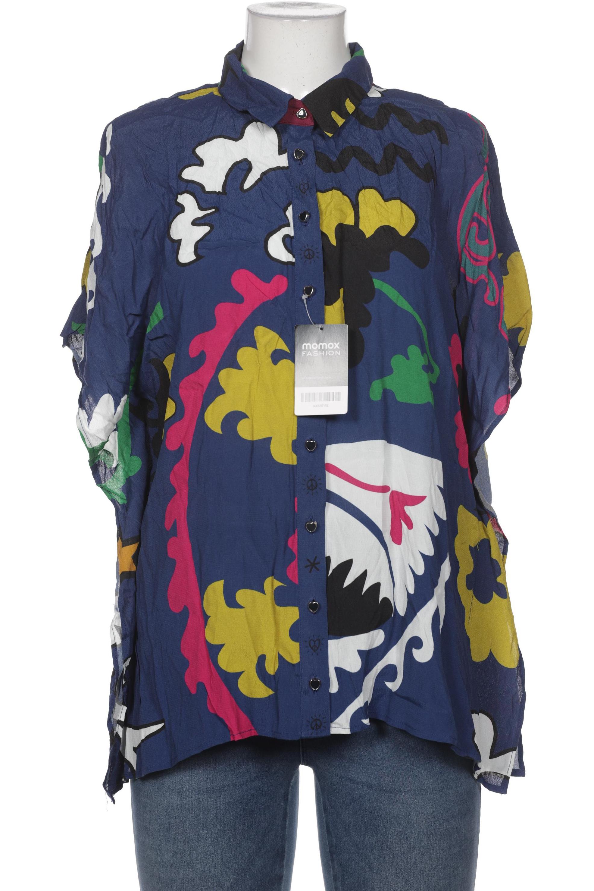 

Desigual Damen Bluse, marineblau, Gr. 42