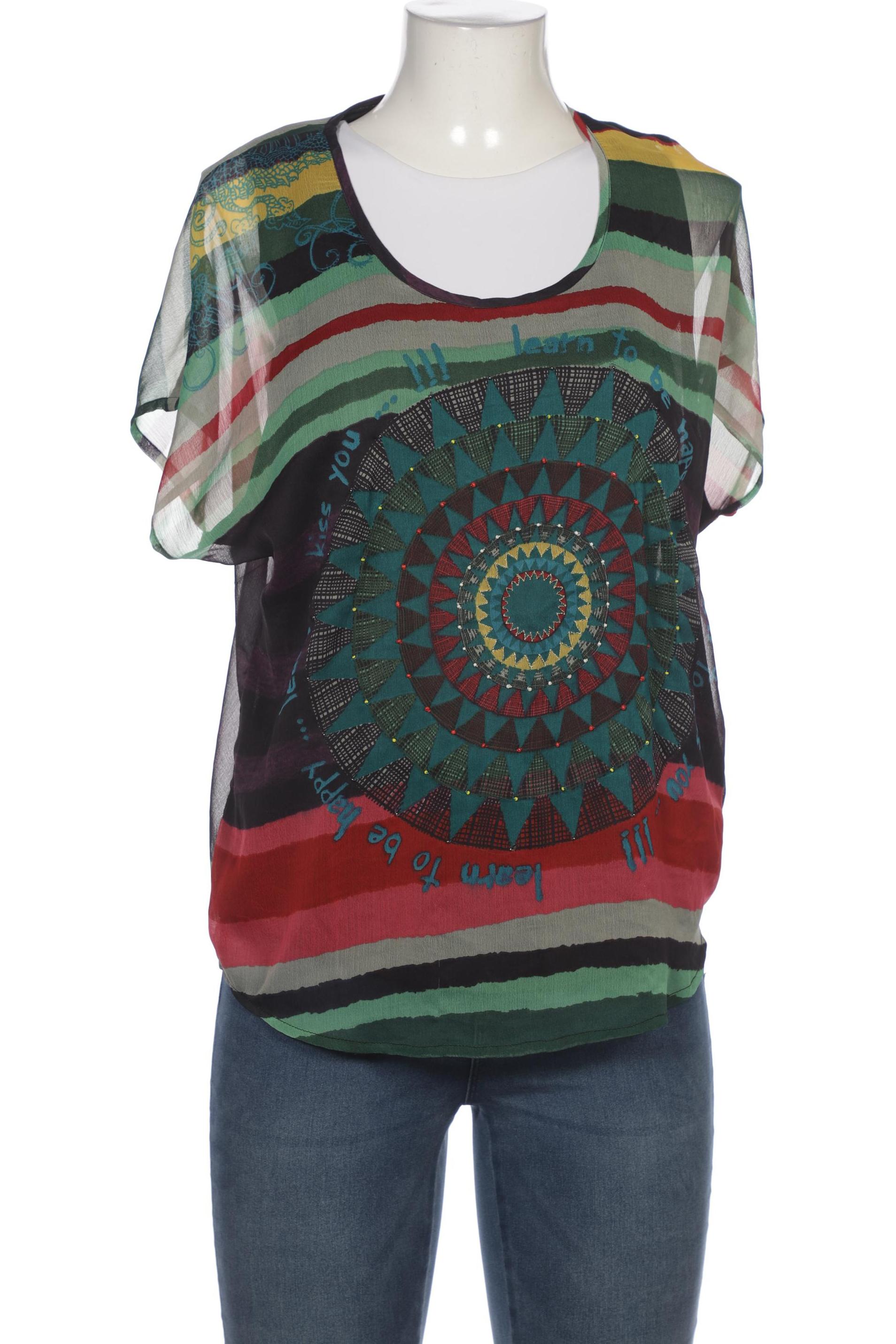 

Desigual Damen Bluse, grün, Gr. 38