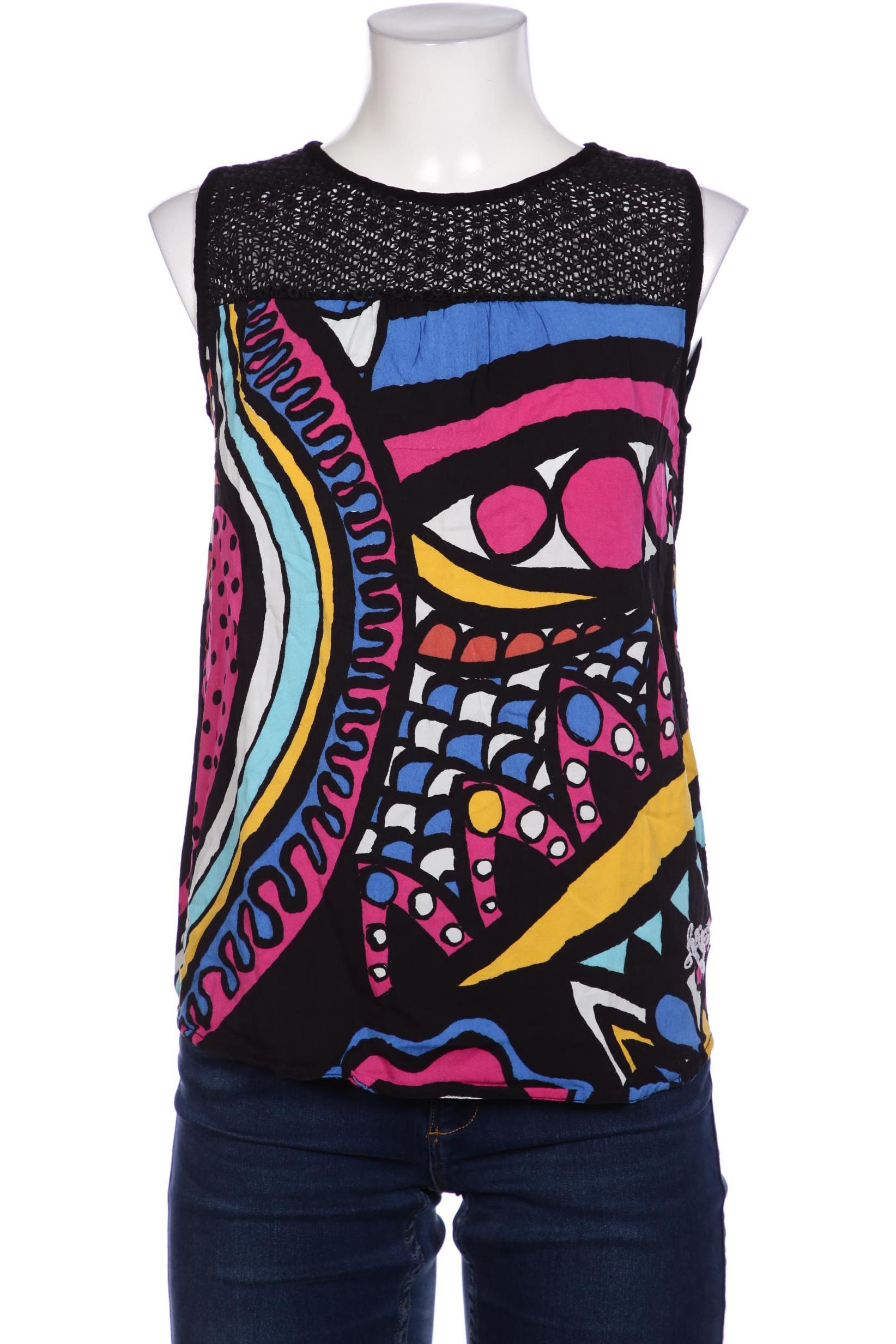 

Desigual Damen Bluse, schwarz, Gr. 38