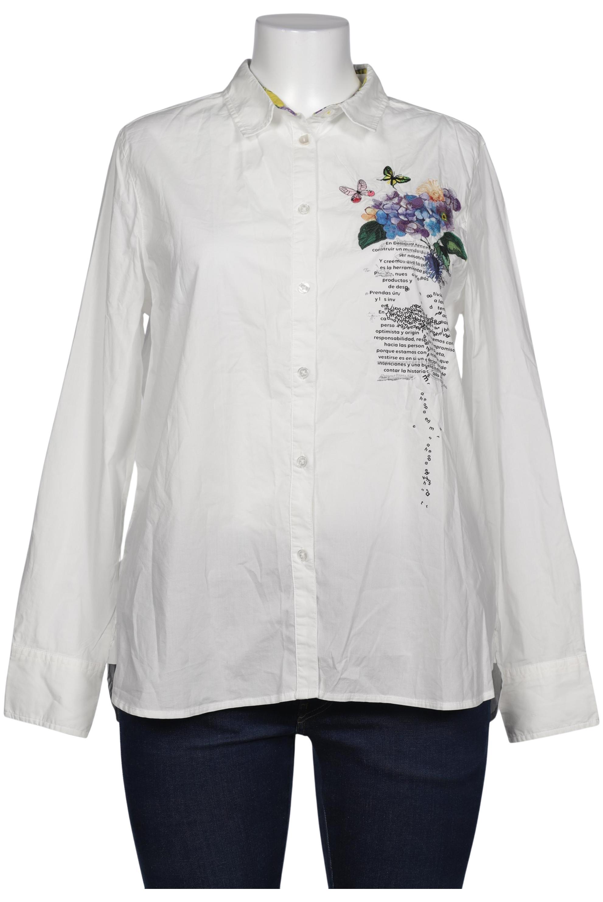 

Desigual Damen Bluse, weiß, Gr. 44