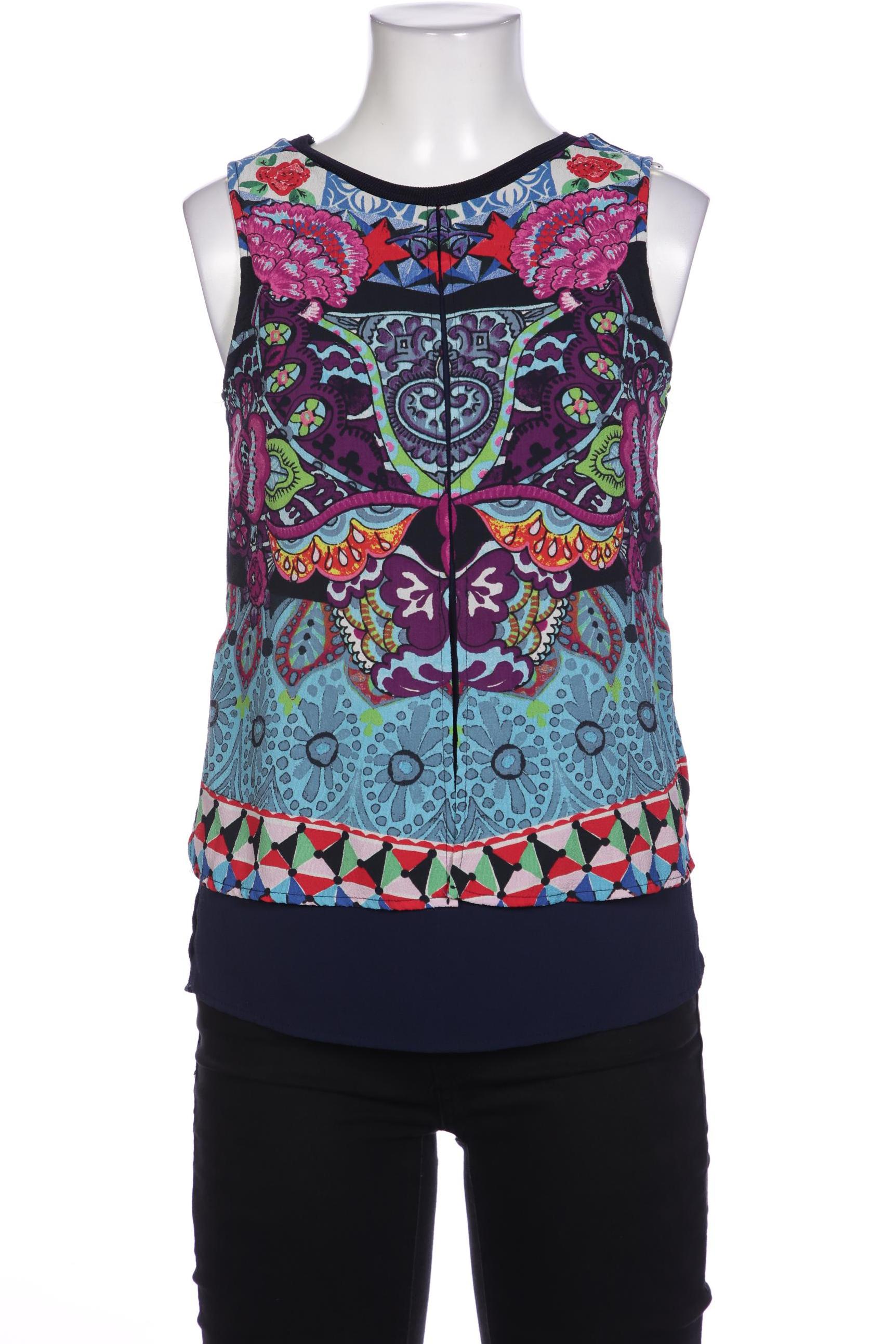 

Desigual Damen Bluse, marineblau, Gr. 34