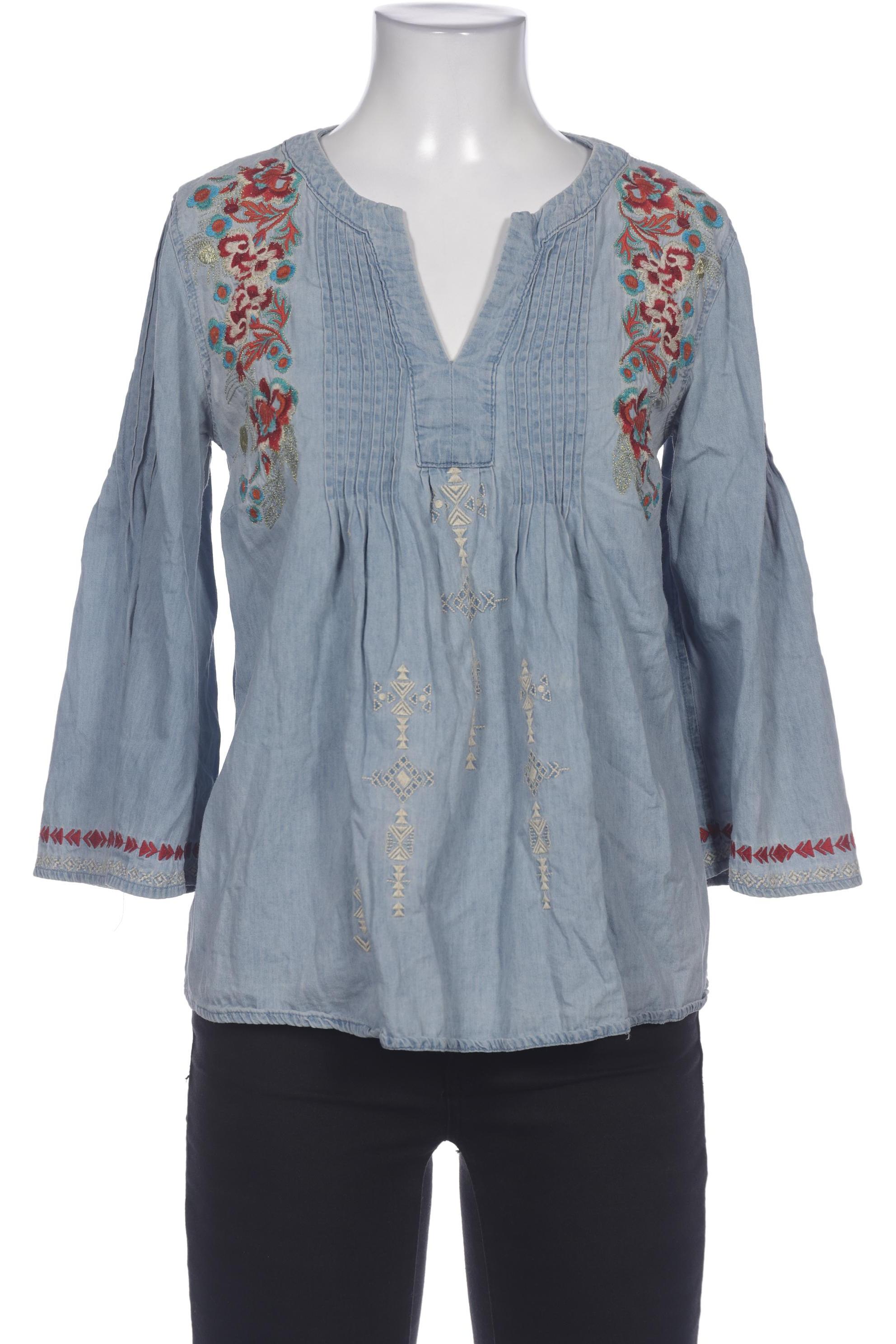 

Desigual Damen Bluse, blau, Gr. 36