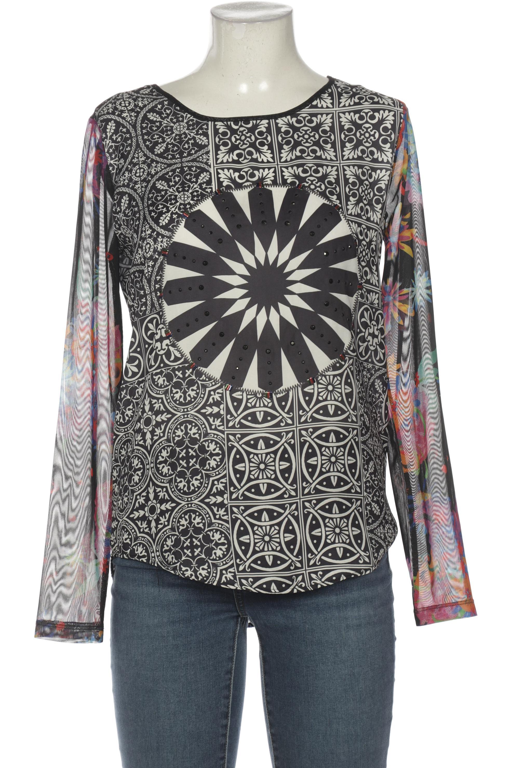 

Desigual Damen Bluse, schwarz, Gr. 42