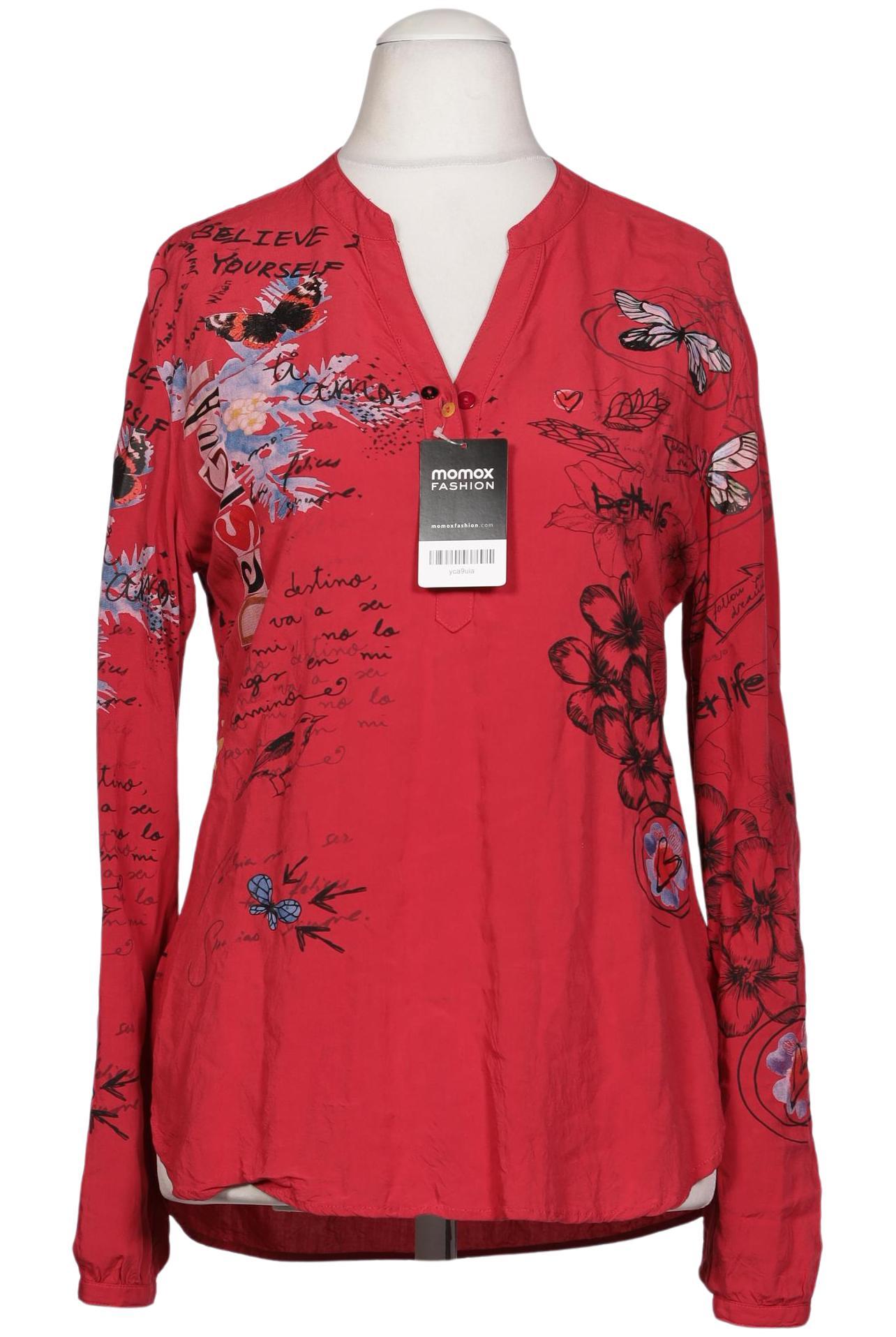 

Desigual Damen Bluse, rot, Gr. 38