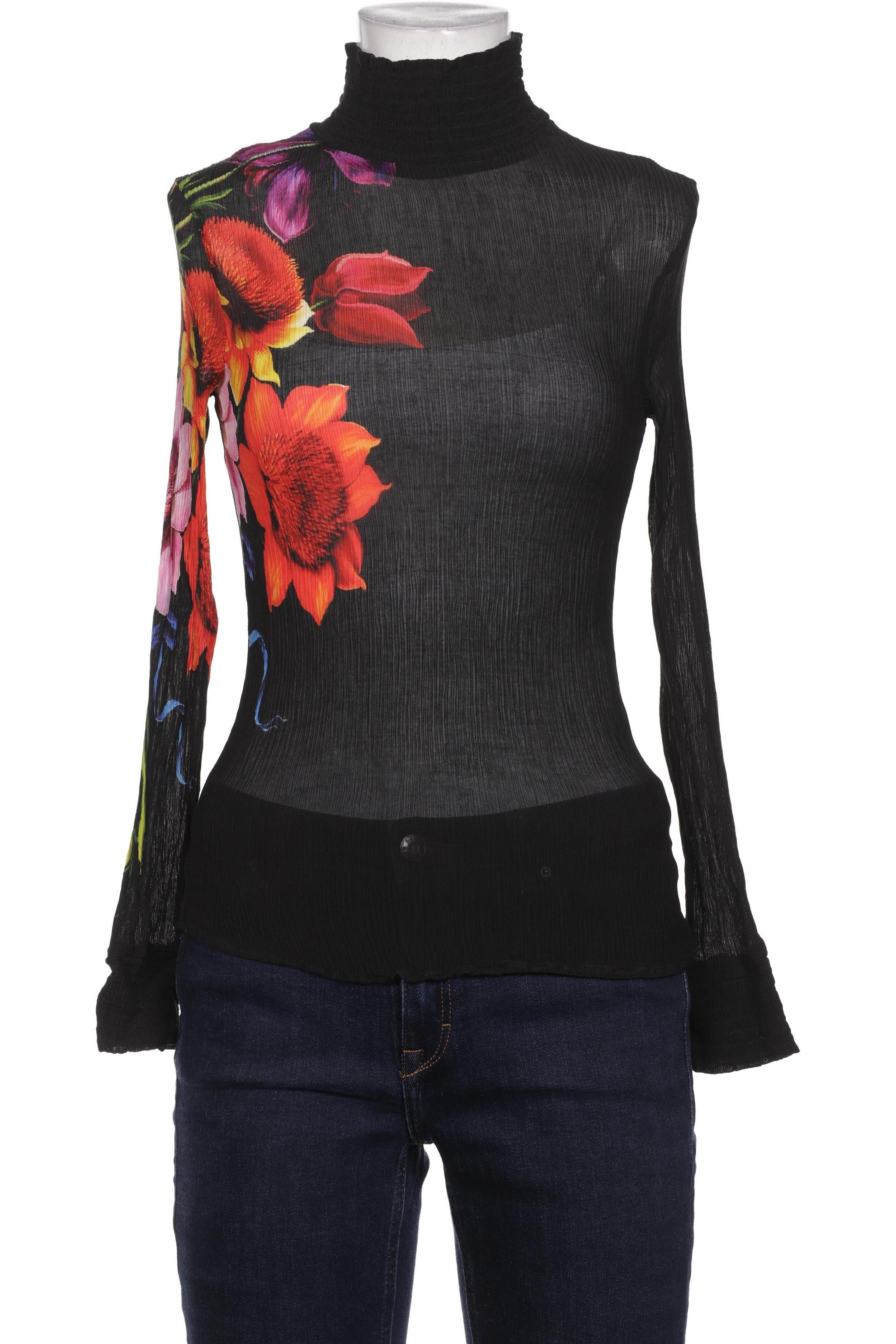 

Desigual Damen Bluse, schwarz, Gr. 38
