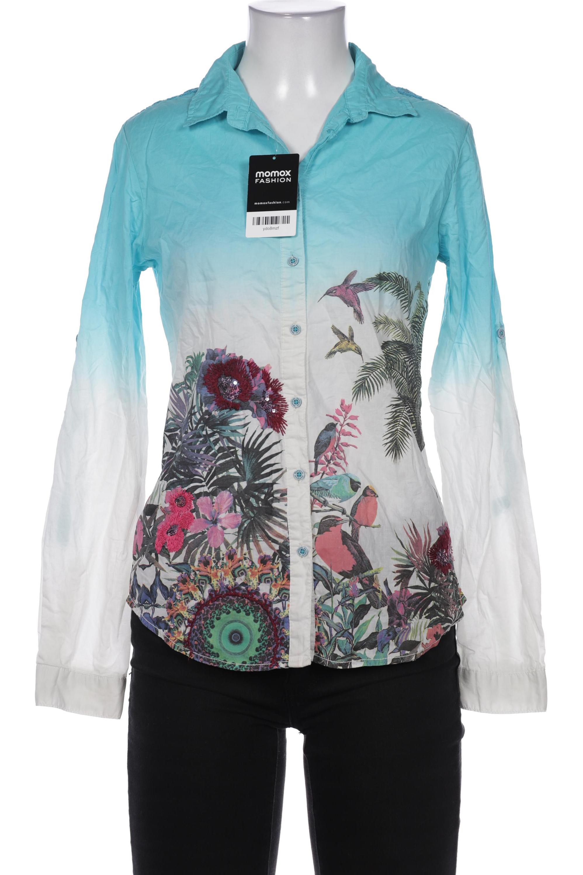 

Desigual Damen Bluse, hellblau, Gr. 36