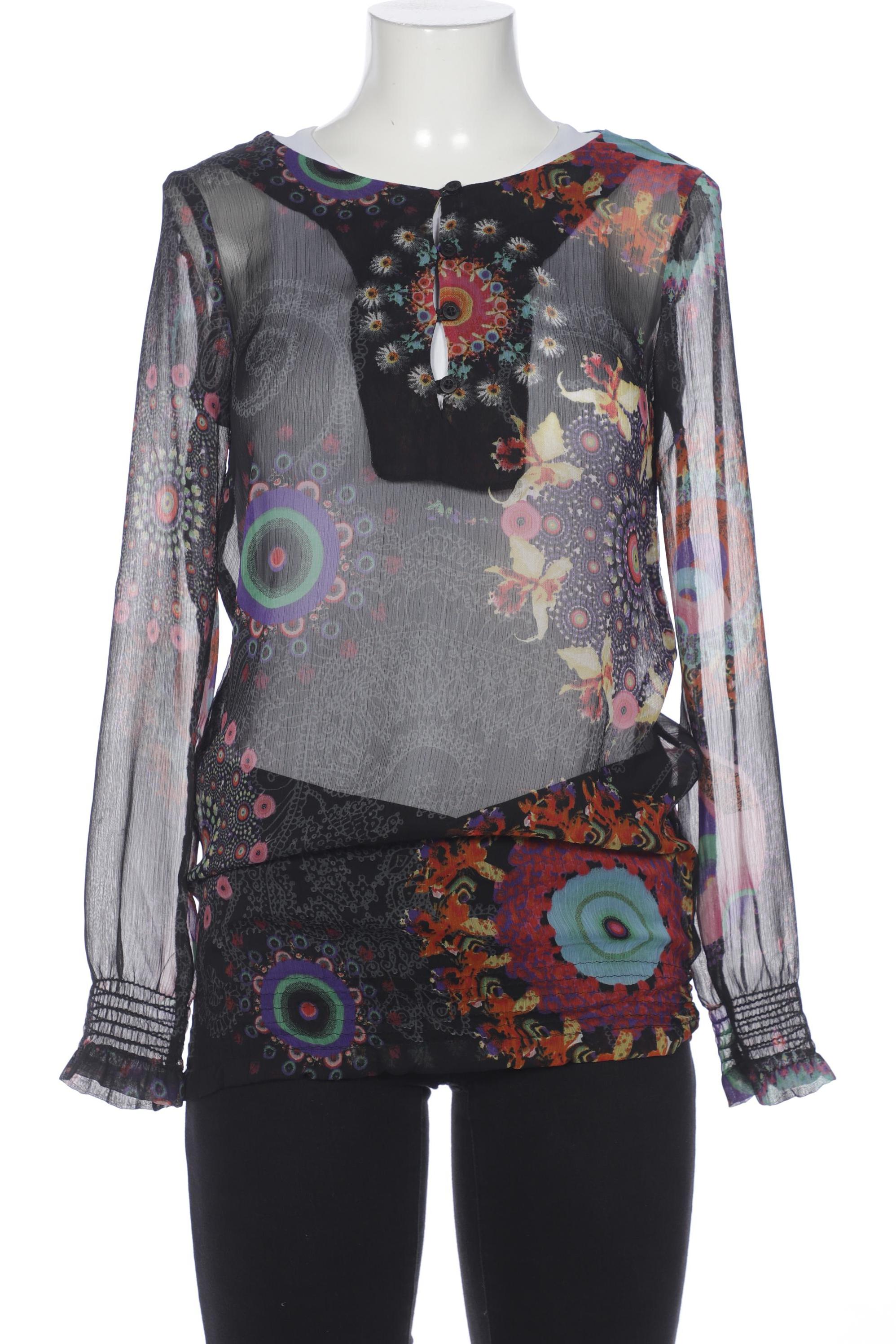 

Desigual Damen Bluse, schwarz, Gr. 38