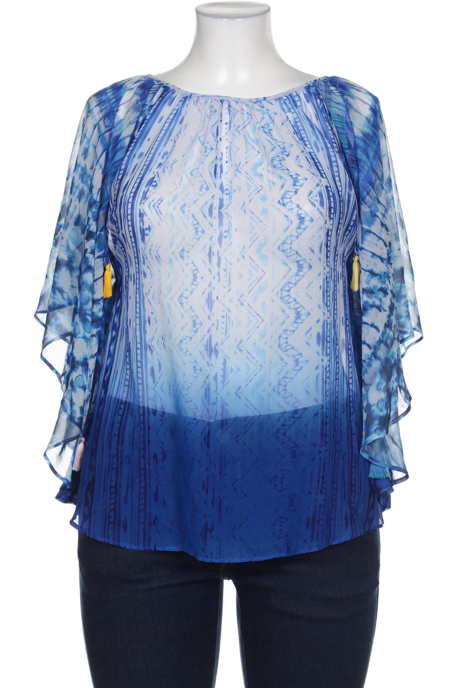 

Desigual Damen Bluse, blau, Gr. 44