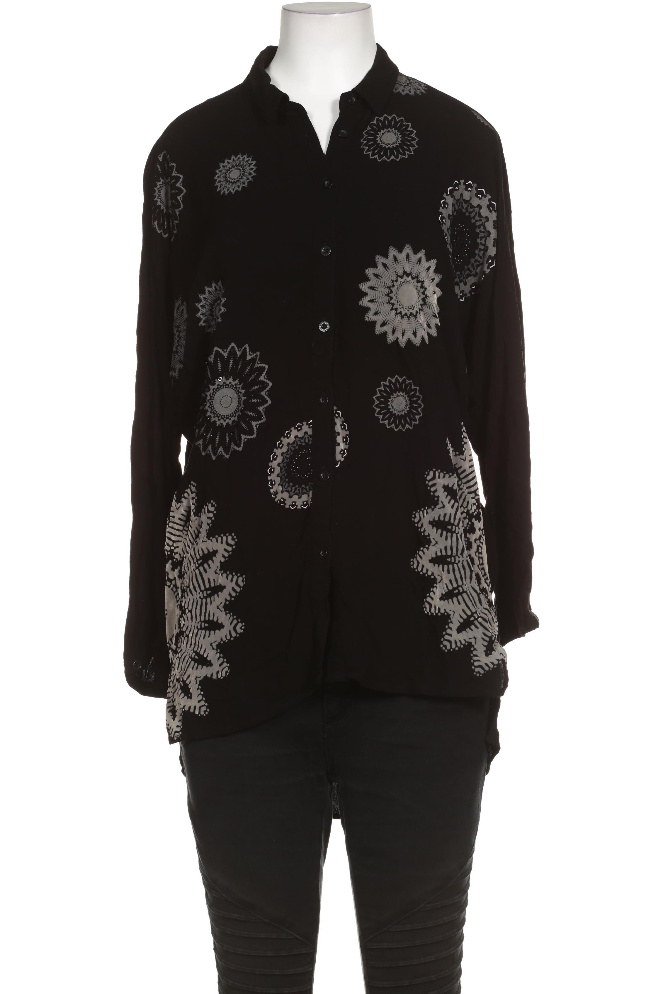 

Desigual Damen Bluse, schwarz, Gr. 36