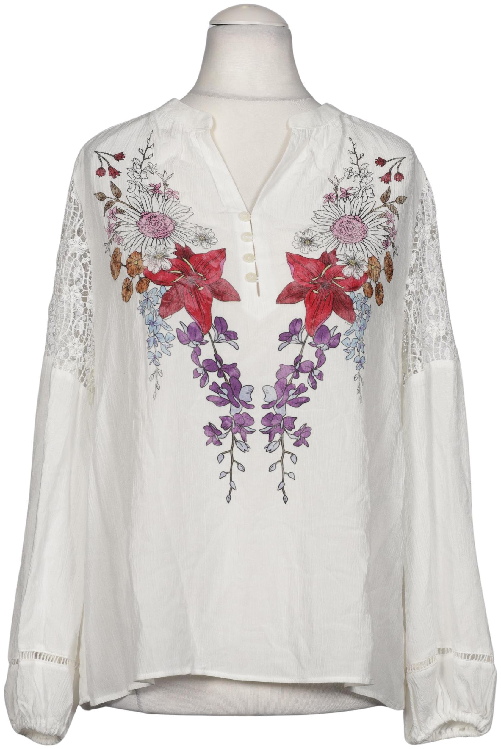 

Desigual Damen Bluse, weiß, Gr. 36