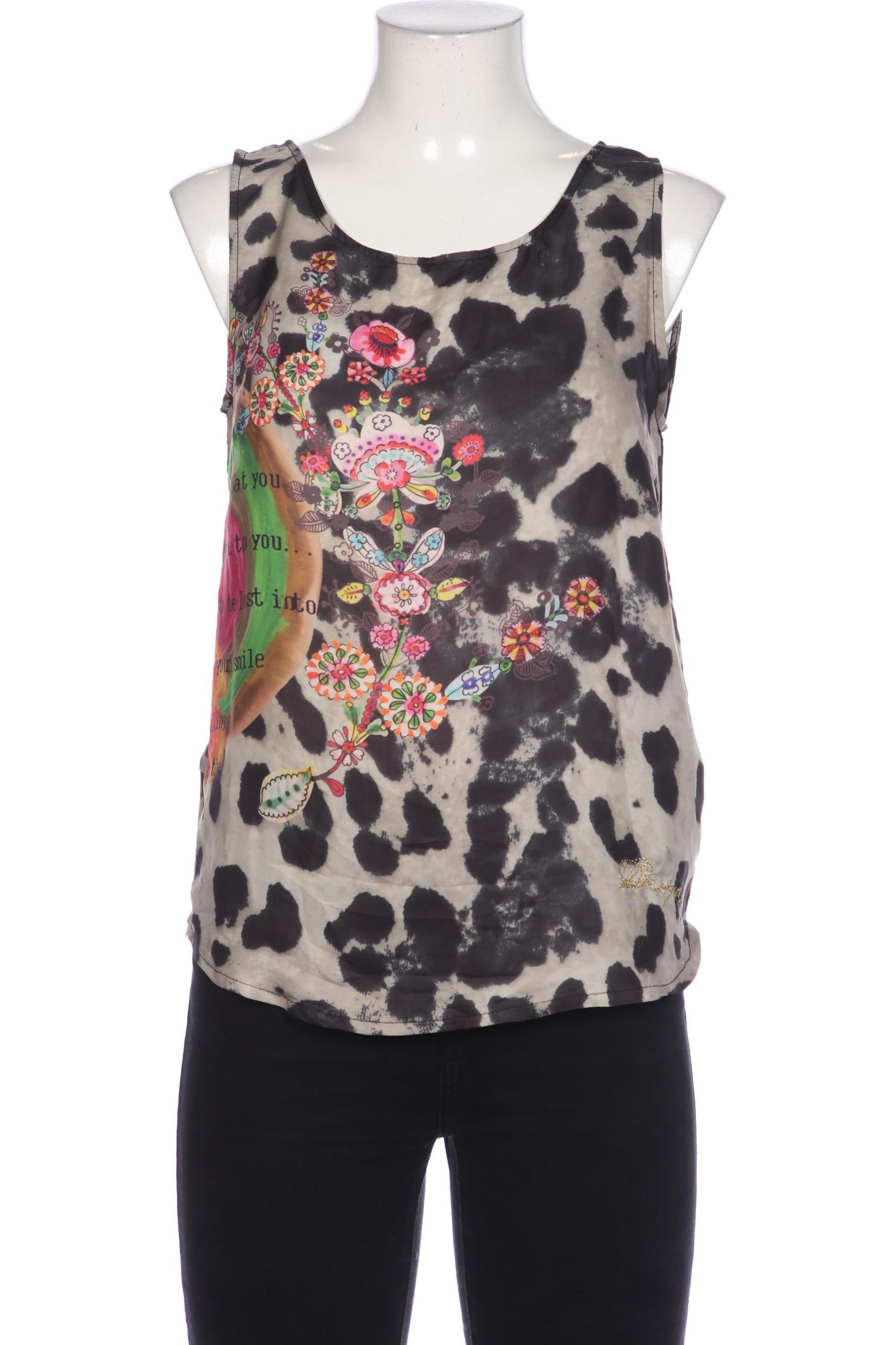 

Desigual Damen Bluse, beige, Gr. 38