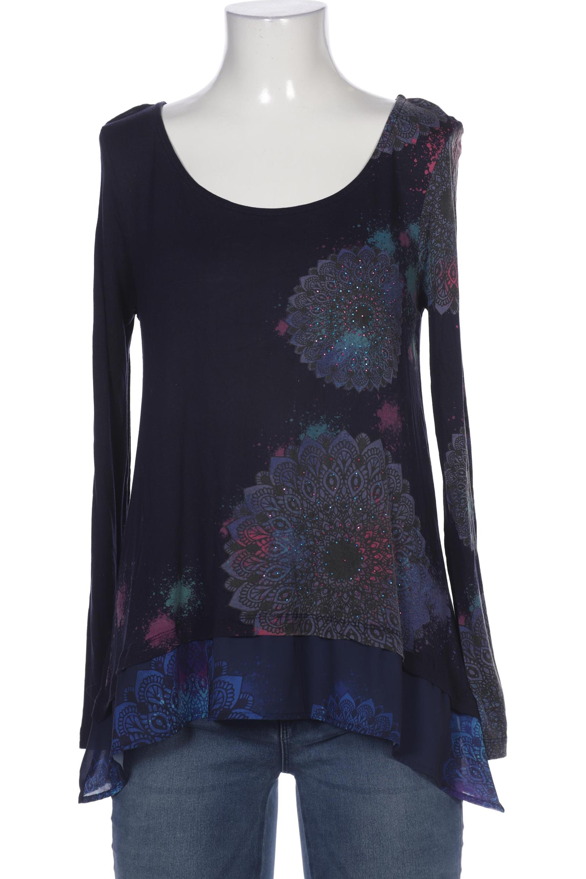 

Desigual Damen Bluse, marineblau